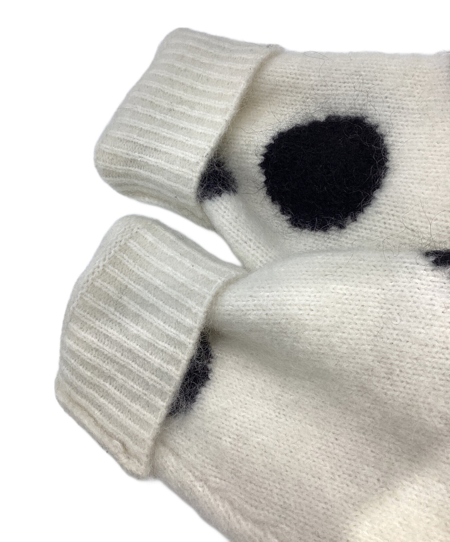 [Pre-owned] stussy DICE FUZZY CREW KNIT 117208