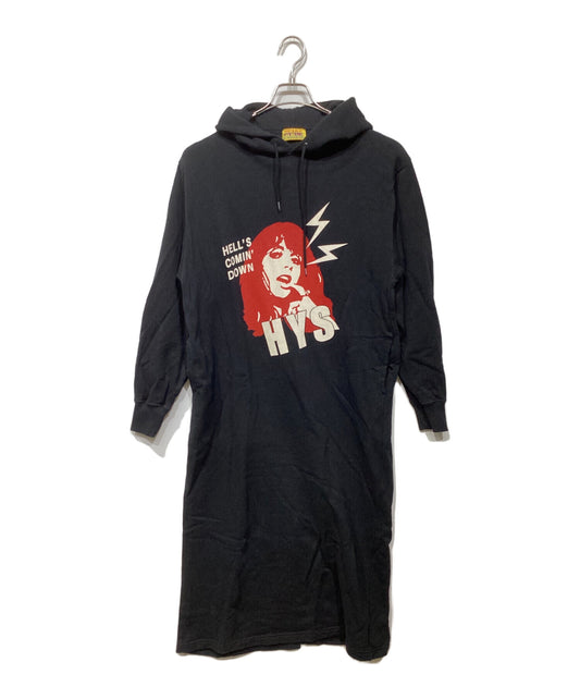 [Pre-owned] Hysteric Glamour HELL' S COMIN' DOWN Hoodie Dress 01233C007