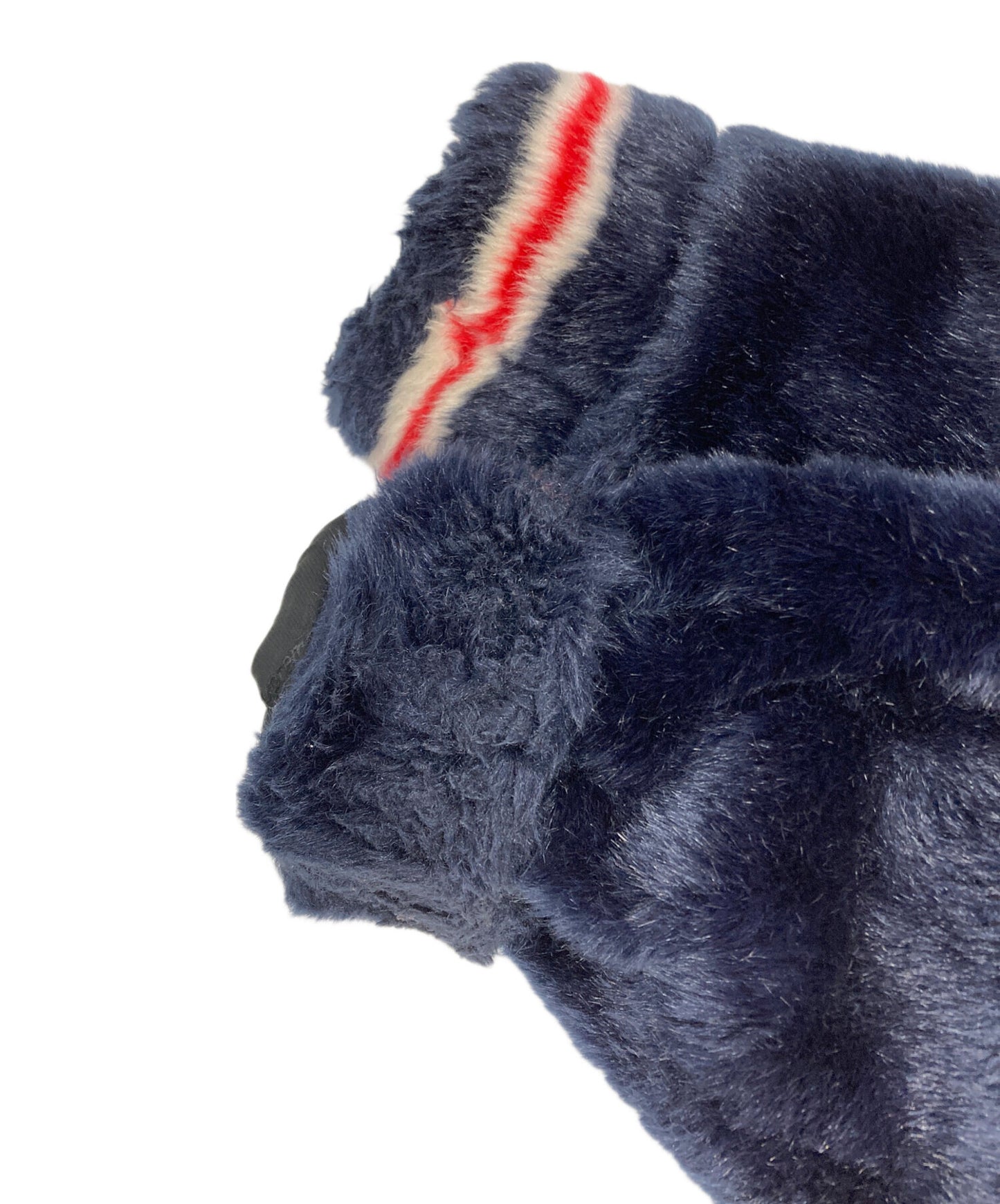 [Pre-owned] SUPREME Faux Fur Varsity Jacket