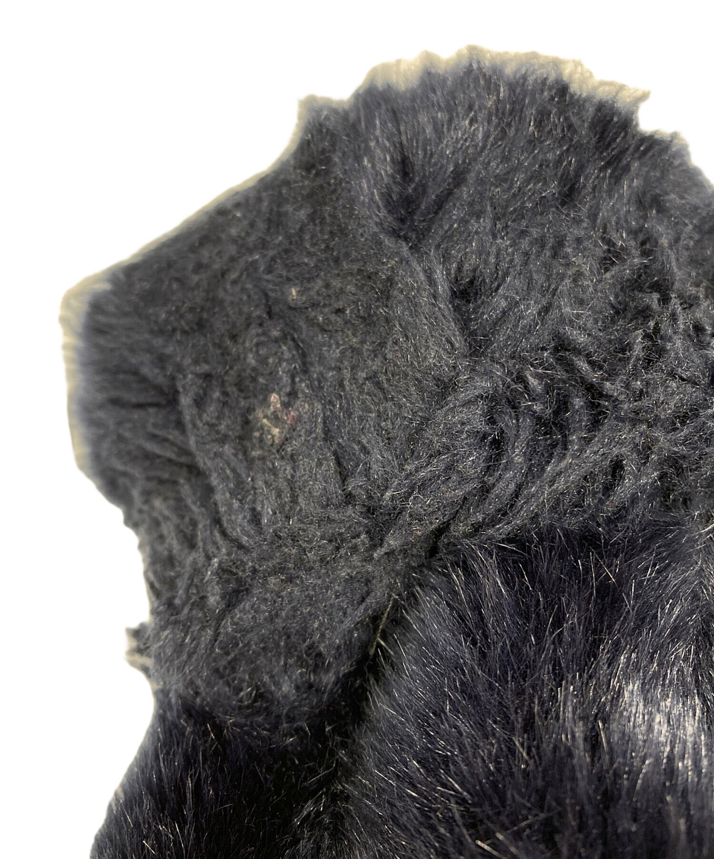[Pre-owned] SUPREME Faux Fur Varsity Jacket