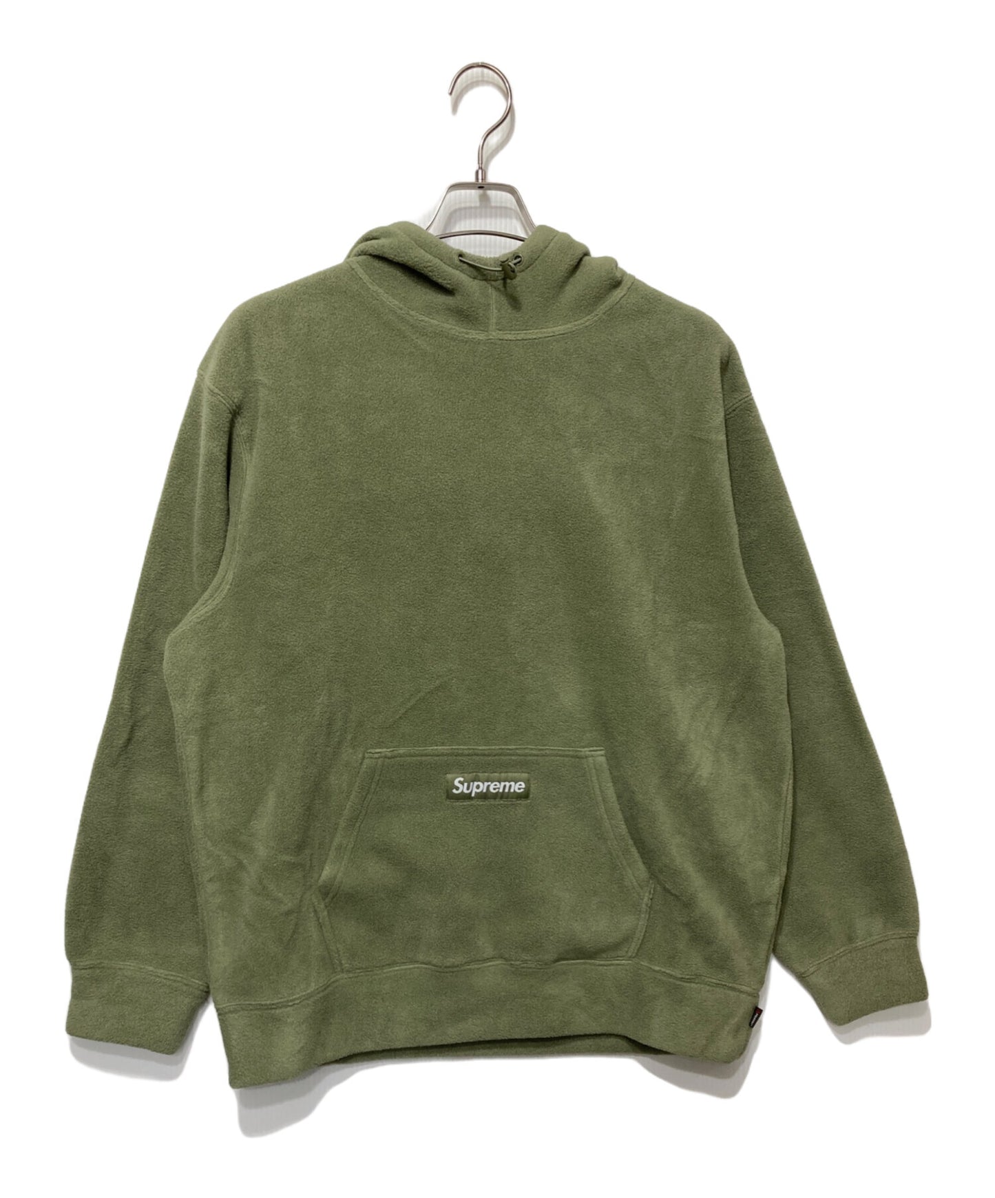 [Pre-owned] SUPREME 21AW Polartec Hooded Sweatshirt
