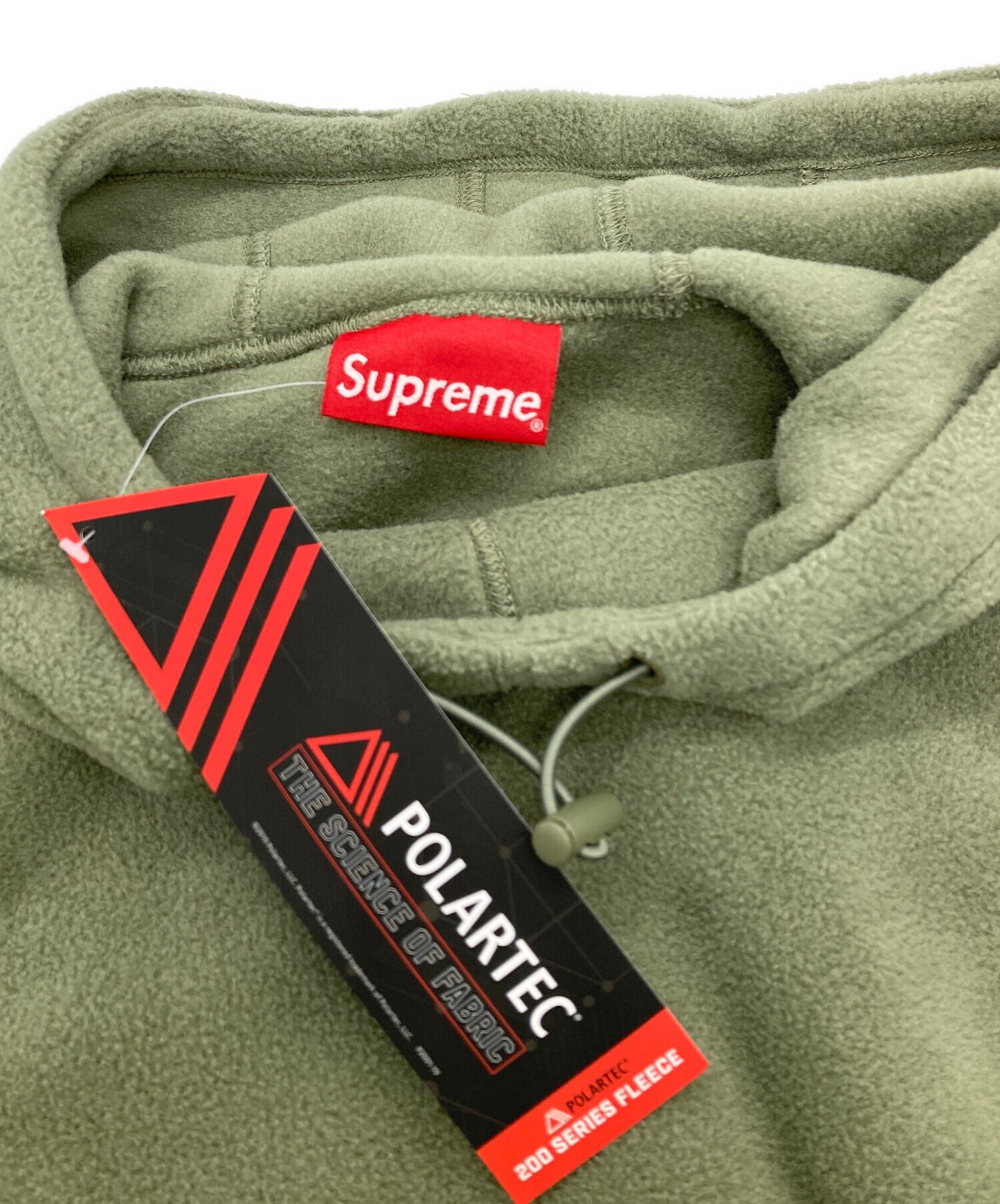 [Pre-owned] SUPREME 21AW Polartec Hooded Sweatshirt