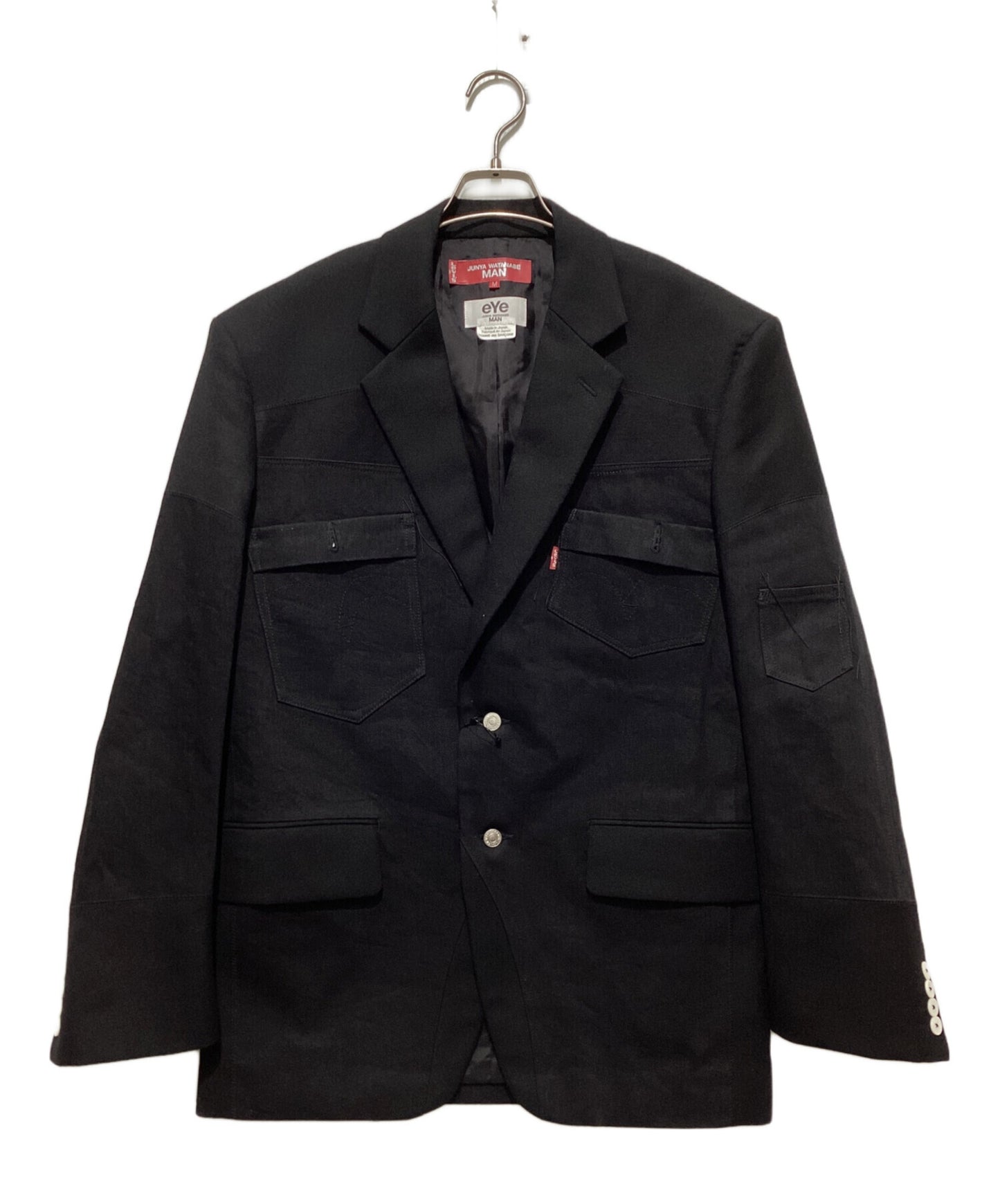 [Pre-owned] eYe COMME des GARCONS JUNYAWATANABE MAN AD2023 Wool denim switchover jacket ML-J909