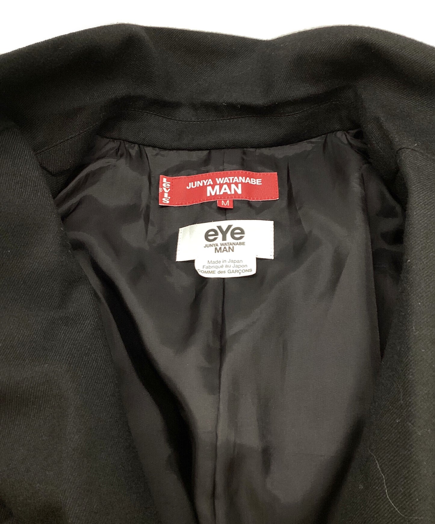 [Pre-owned] eYe COMME des GARCONS JUNYAWATANABE MAN AD2023 Wool denim switchover jacket ML-J909