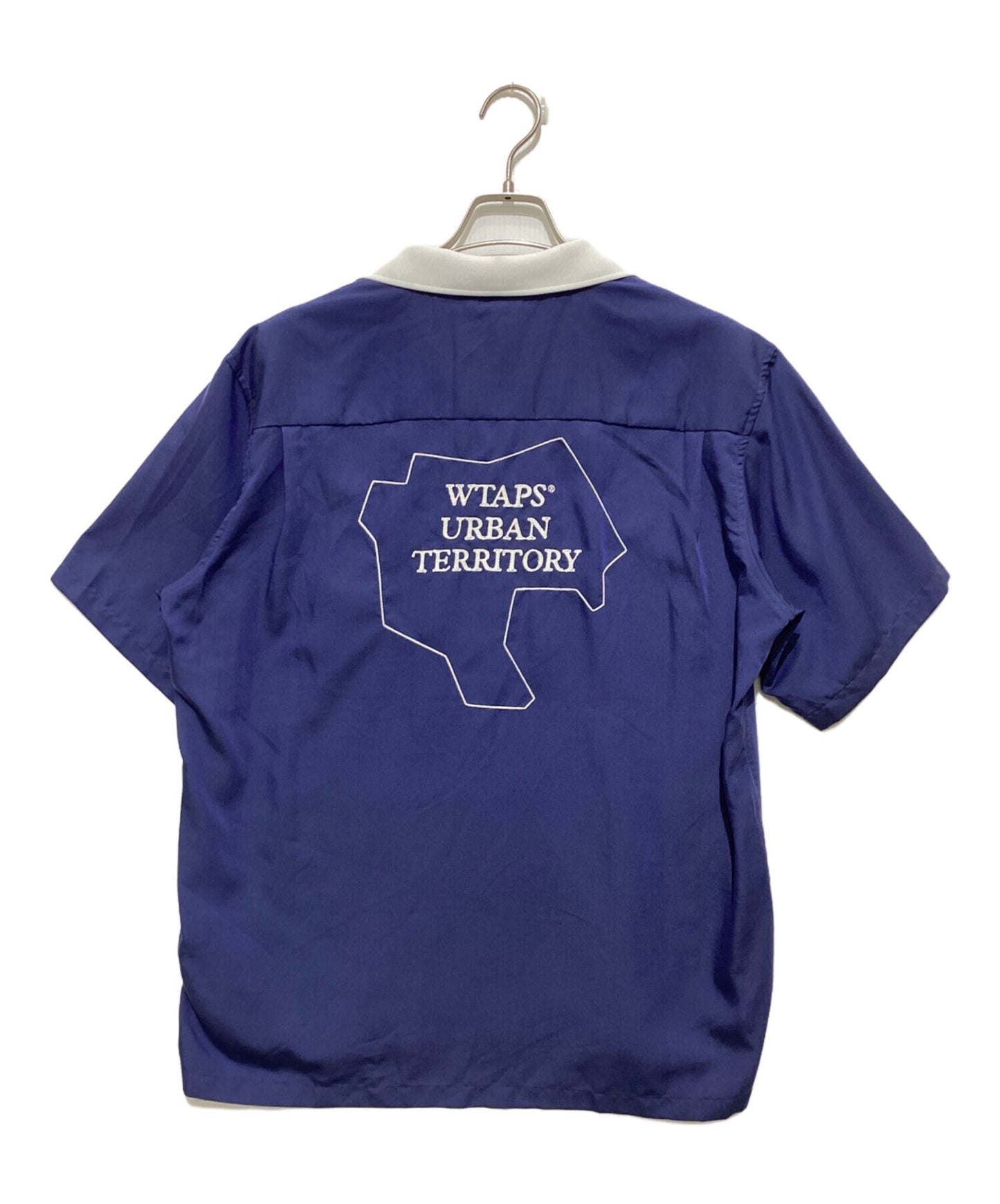 [Pre-owned] WTAPS KINGPIN / SS / VCPL. TWILL. open collar short sleeve shirt WUT 241TQDT-SHM07