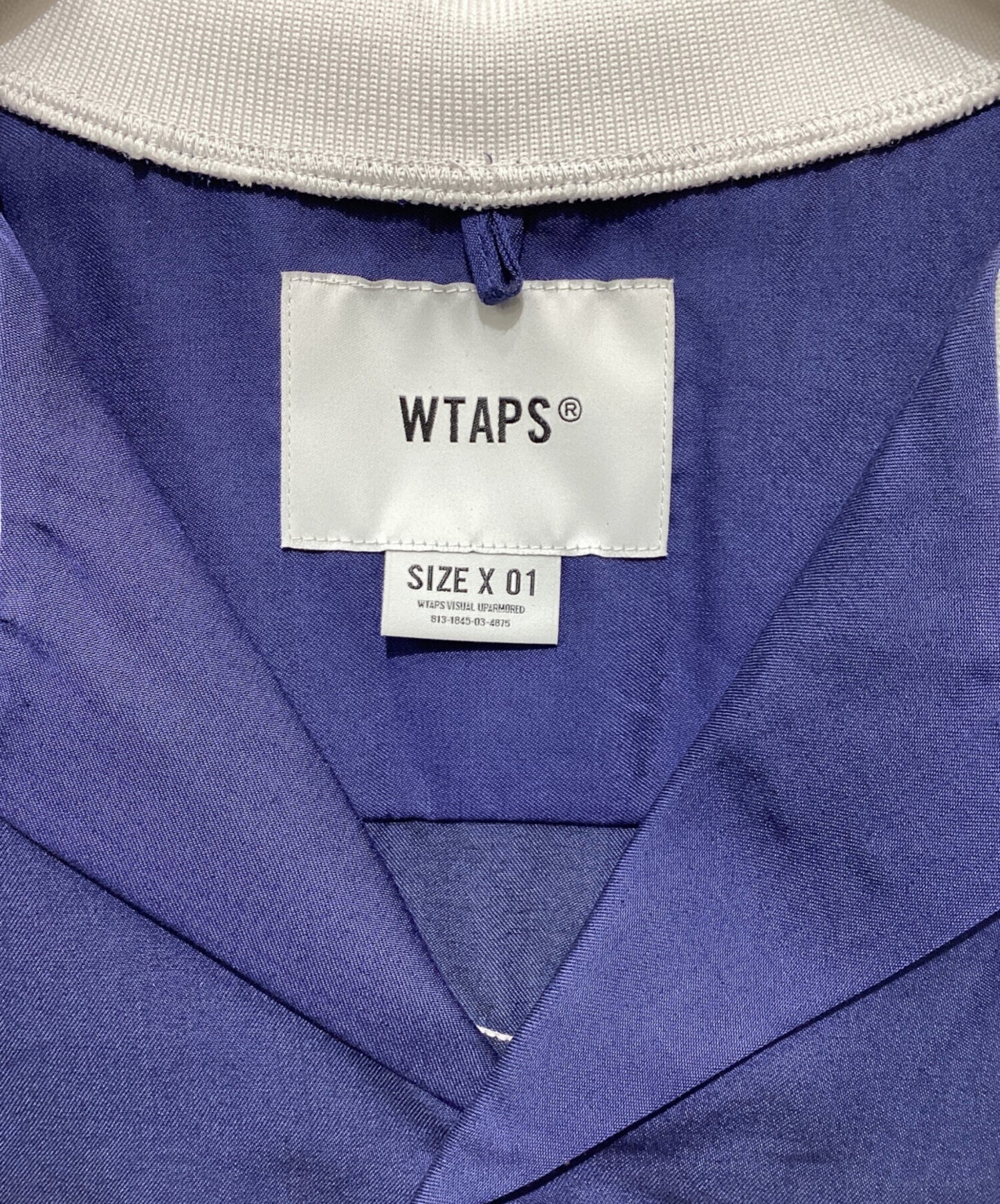 [Pre-owned] WTAPS KINGPIN / SS / VCPL. TWILL. open collar short sleeve shirt WUT 241TQDT-SHM07