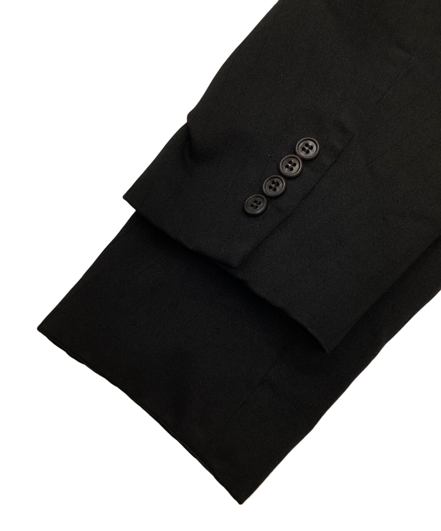 [Pre-owned] COMME des GARCONS HOMME DEUX Poly-cushioned 4B striped tailored jacket DM-J043