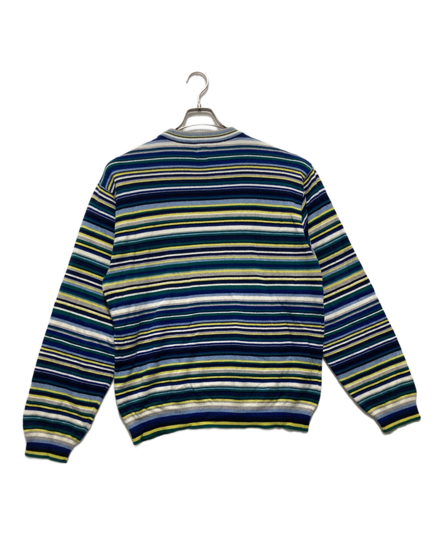 [Pre-owned] HUMAN MADE 23AW MULTI STRIPED KNIT SWEATER Multi striped knit sweater