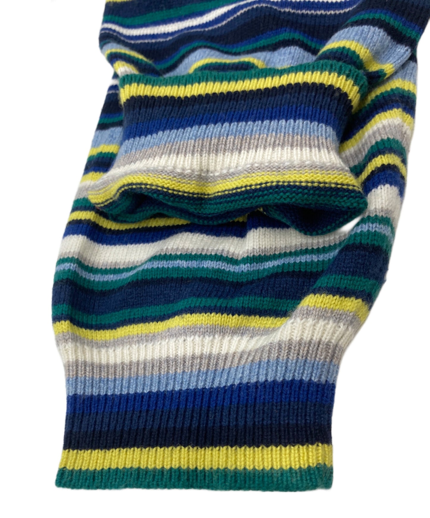 [Pre-owned] HUMAN MADE 23AW MULTI STRIPED KNIT SWEATER Multi striped knit sweater