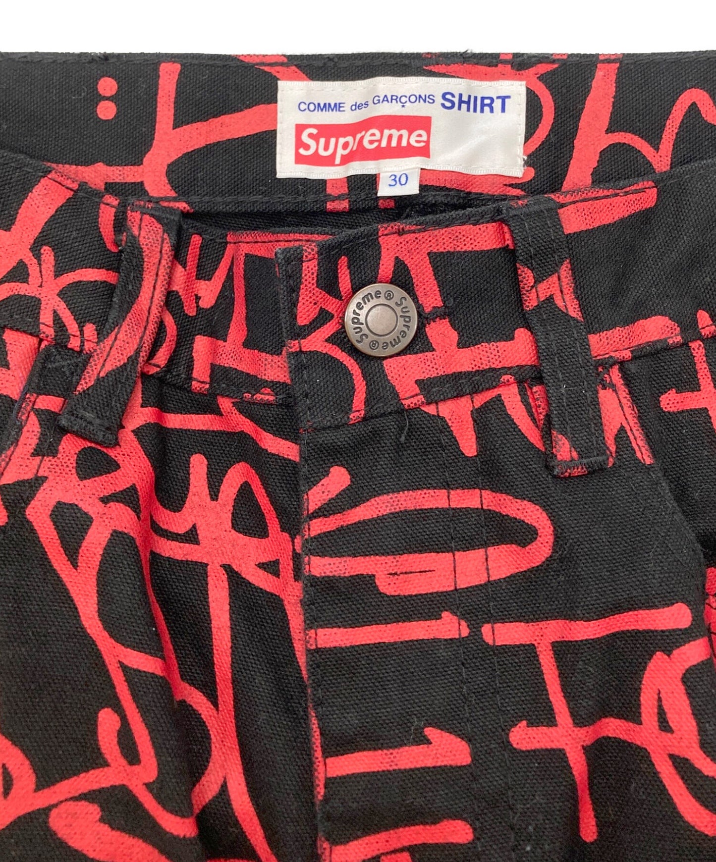 [Pre-owned] COMME des GARCONS SHIRT 18AW CANVAS PAINTER PANTS / Painter Pants / Double Knee