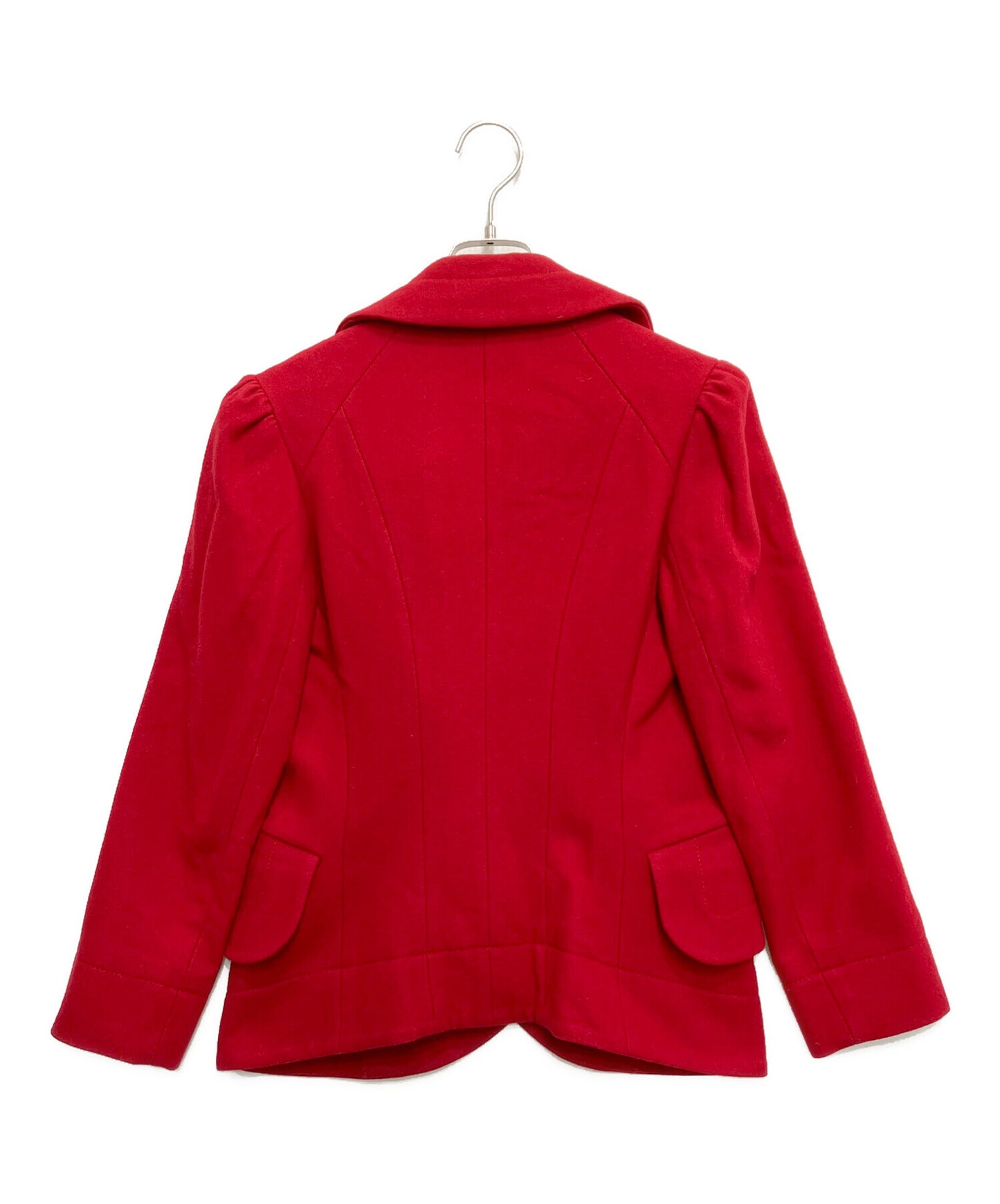 [Pre-owned] Vivienne Westwood RED LABEL Orb button wool blend short coat 357-01-63019