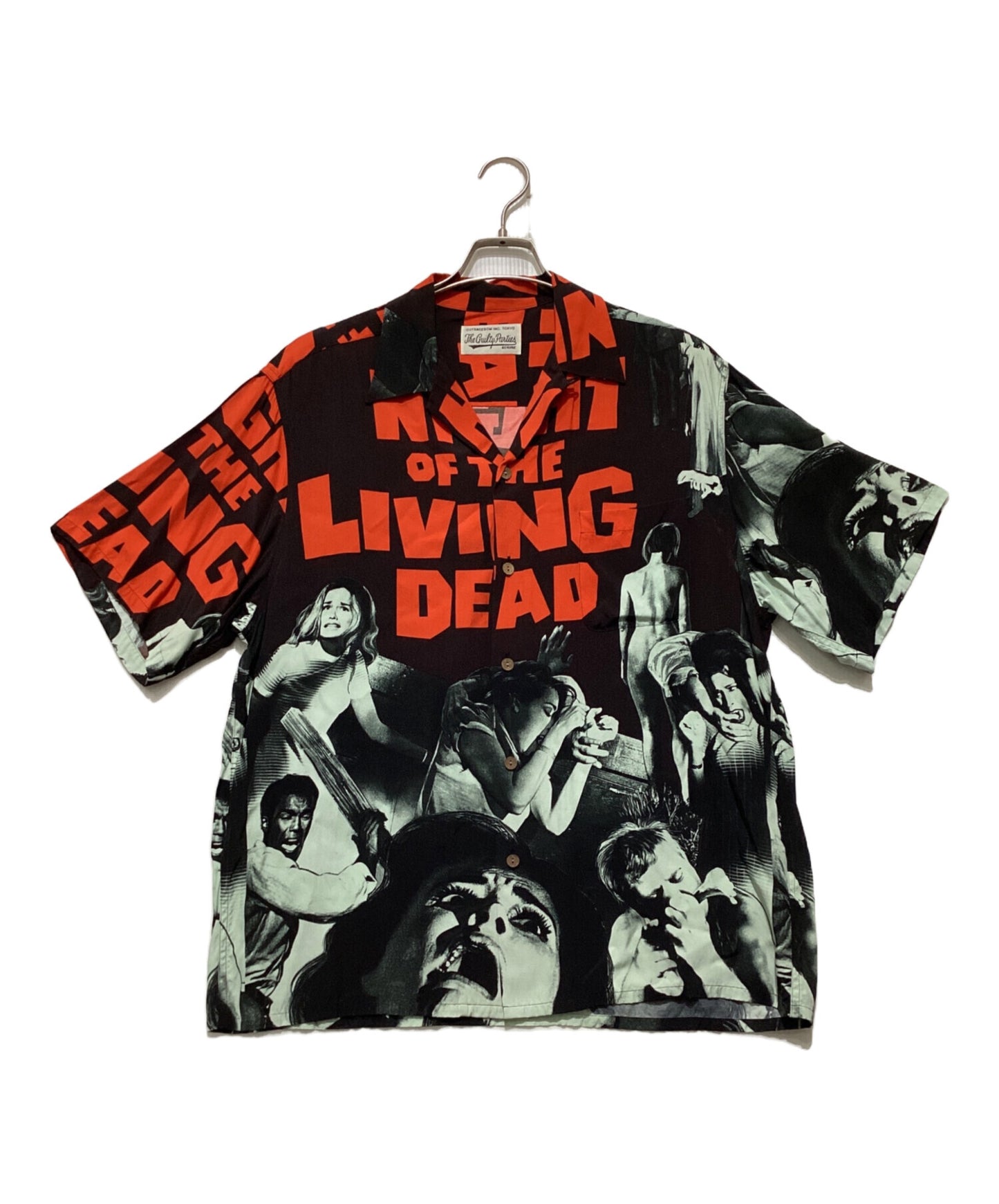 [Pre-owned] WACKO MARIA NIGHT OF THE LIVING DEAD HAWAIIAN SHIRT