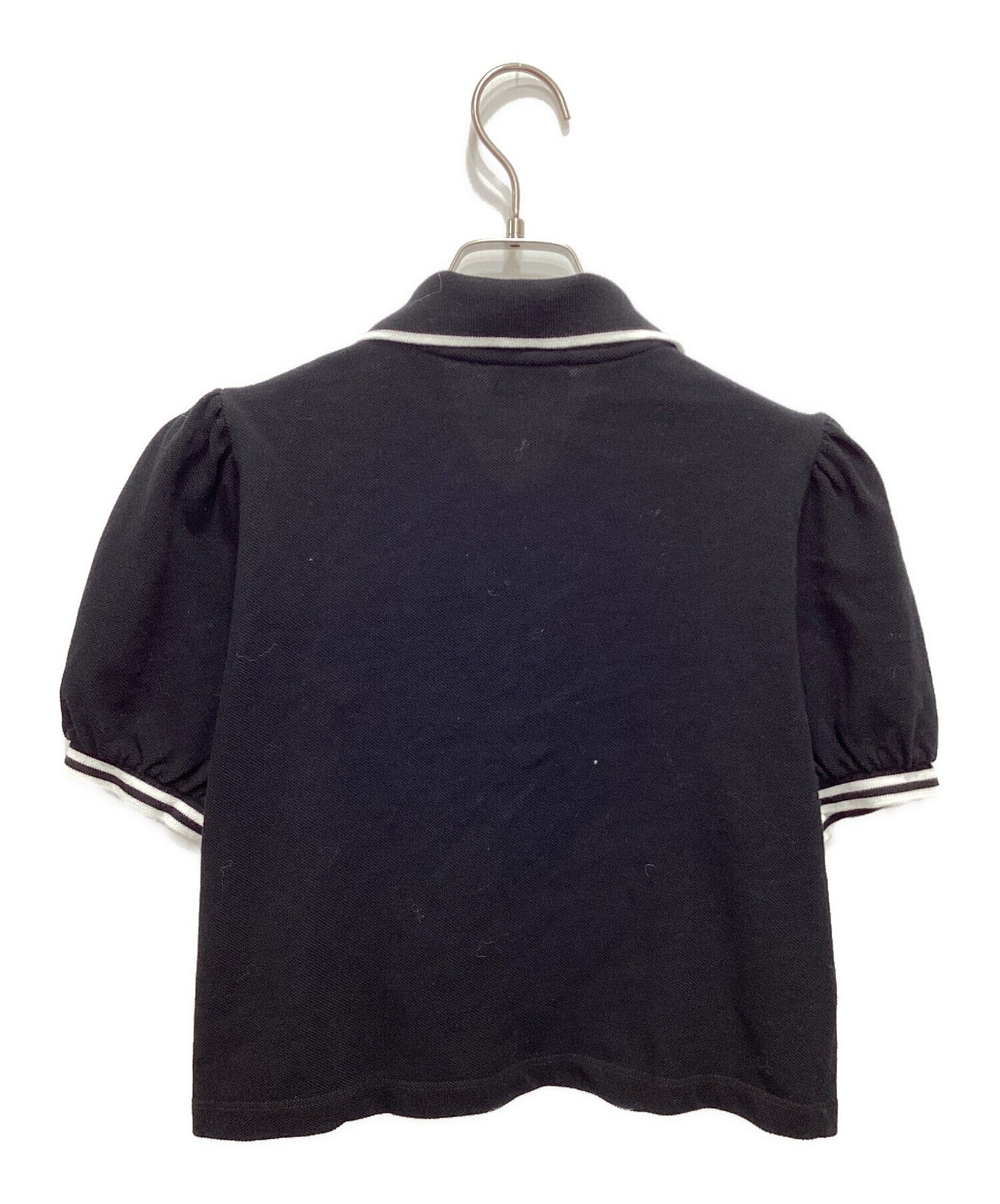 [Pre-owned] CELINE Cropped Triomphe Polo Shirt/23SS 2X29E043F