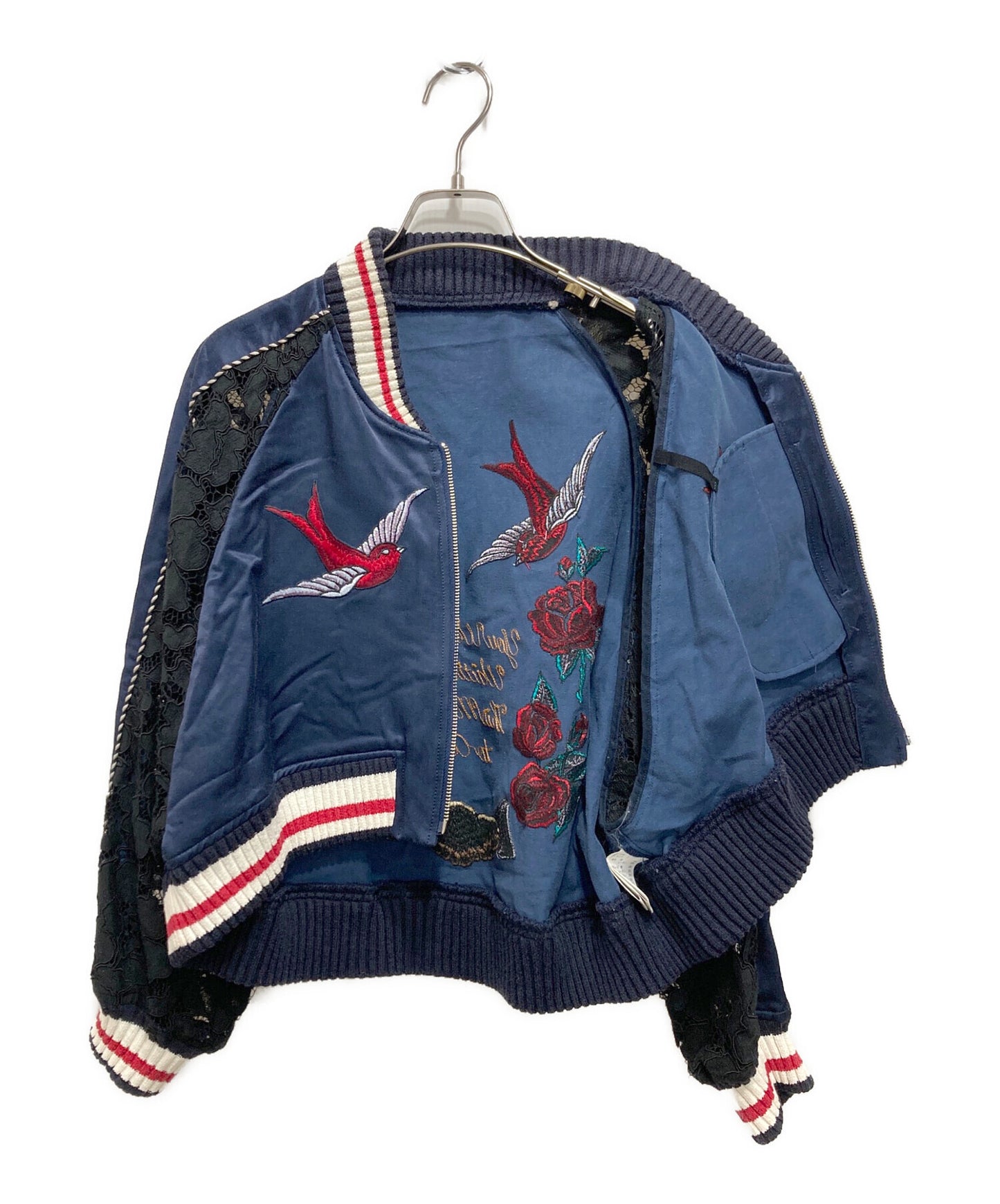 [Pre-owned] Maison MIHARA YASUHIRO Lace Souvenir Jacket 82151286