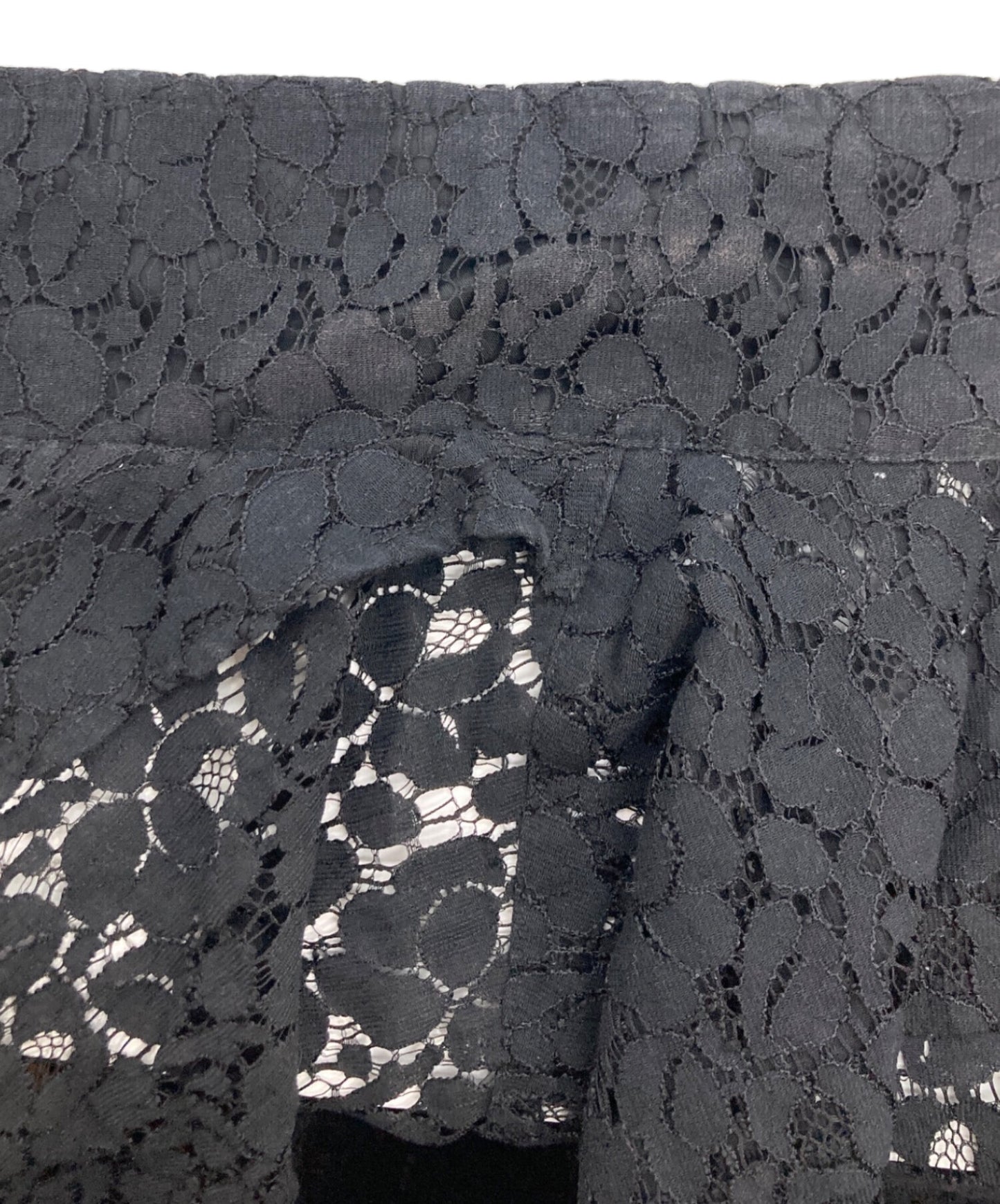 [Pre-owned] stussy Floral Pattern Lace / Open Collar Shirt 1110178