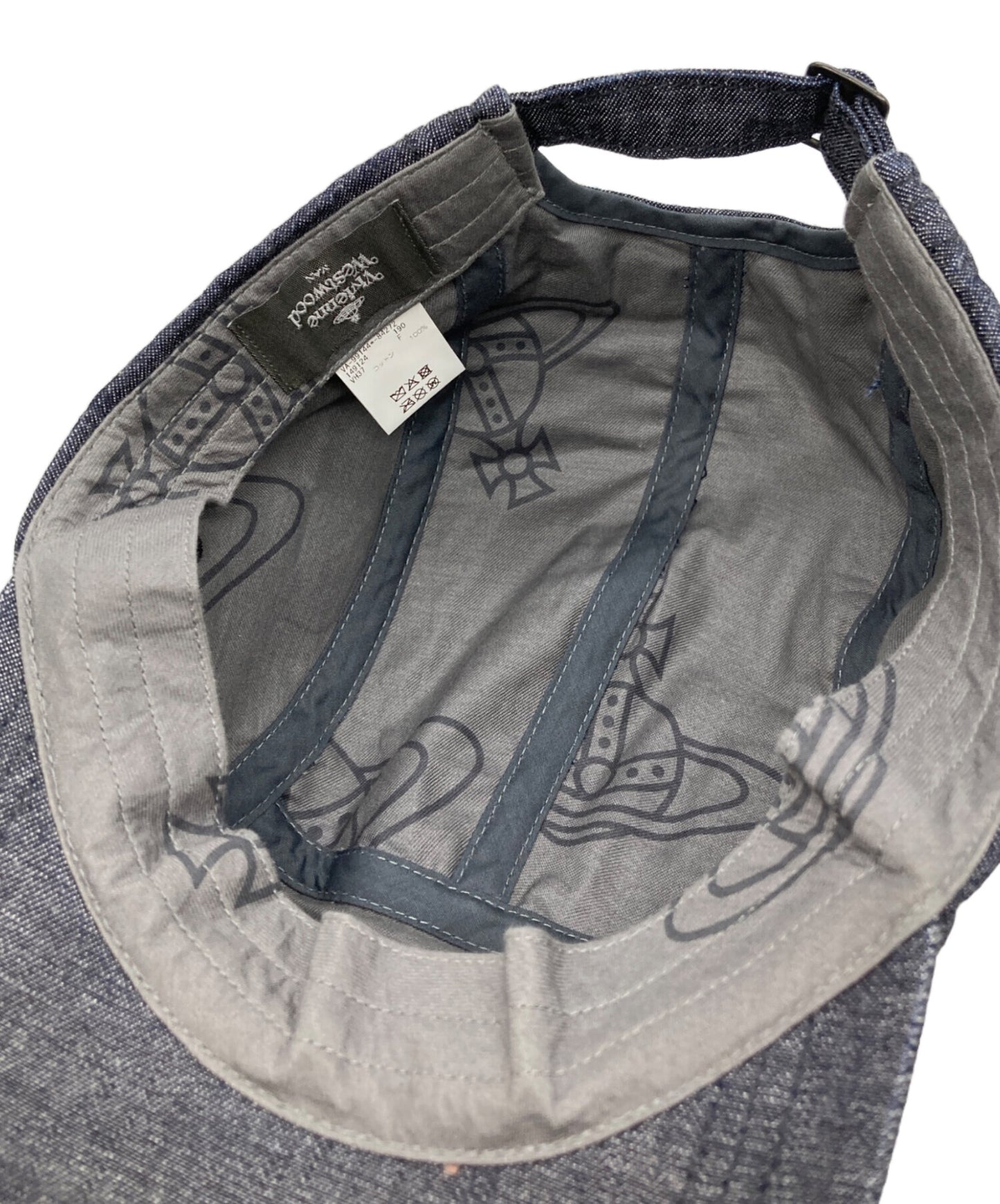 [Pre-owned] Vivienne Westwood man Denim 5 Panel Cap 149124