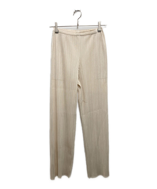 [Pre-owned] PLEATS PLEASE Pleated straight pants PP53-JF413