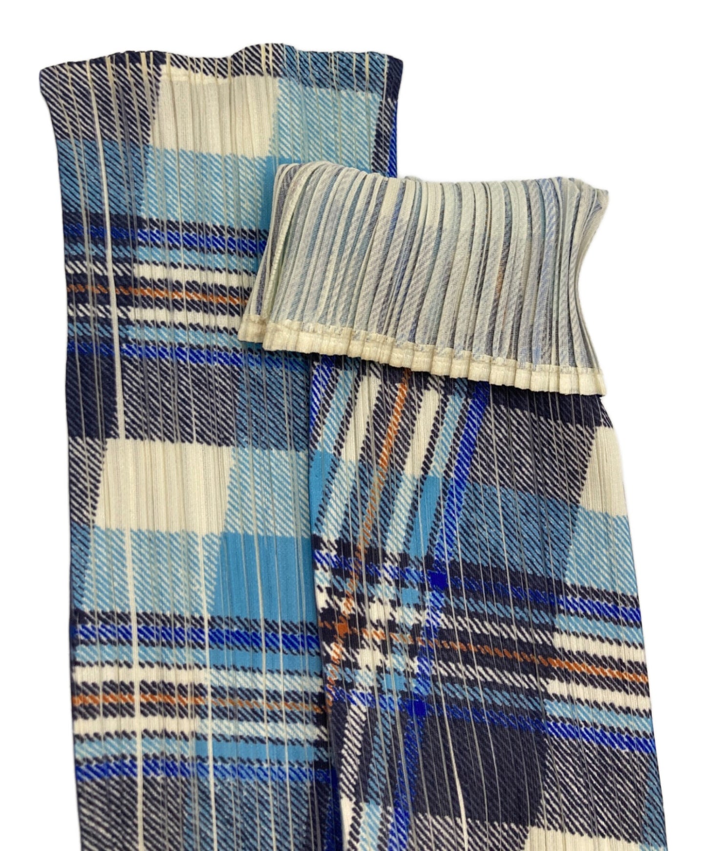 [Pre-owned] PLEATS PLEASE Check Pleats High Neck Cut and Sewn PP52-JK604