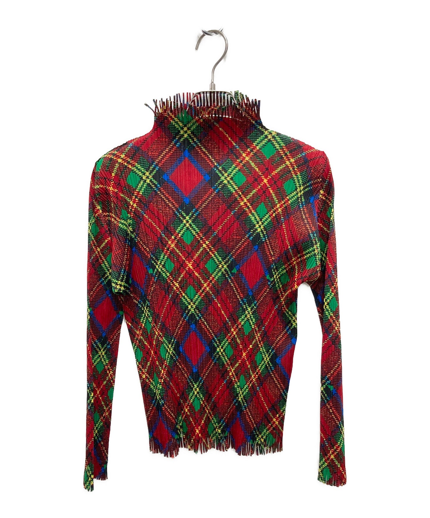 [Pre-owned] PLEATS PLEASE Gargoyle fringe pleated cut and sewn PP73-JK662