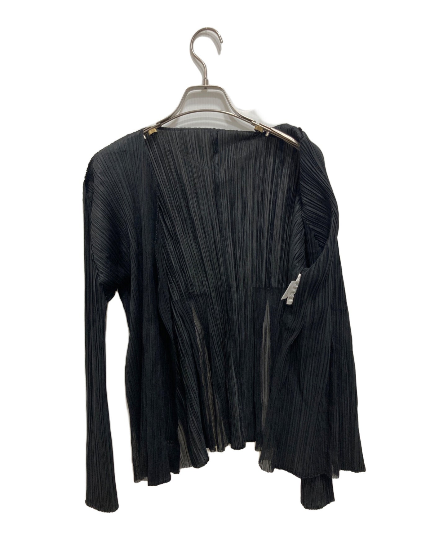 [Pre-owned] PLEATS PLEASE pleated cardigan PP53-J0533