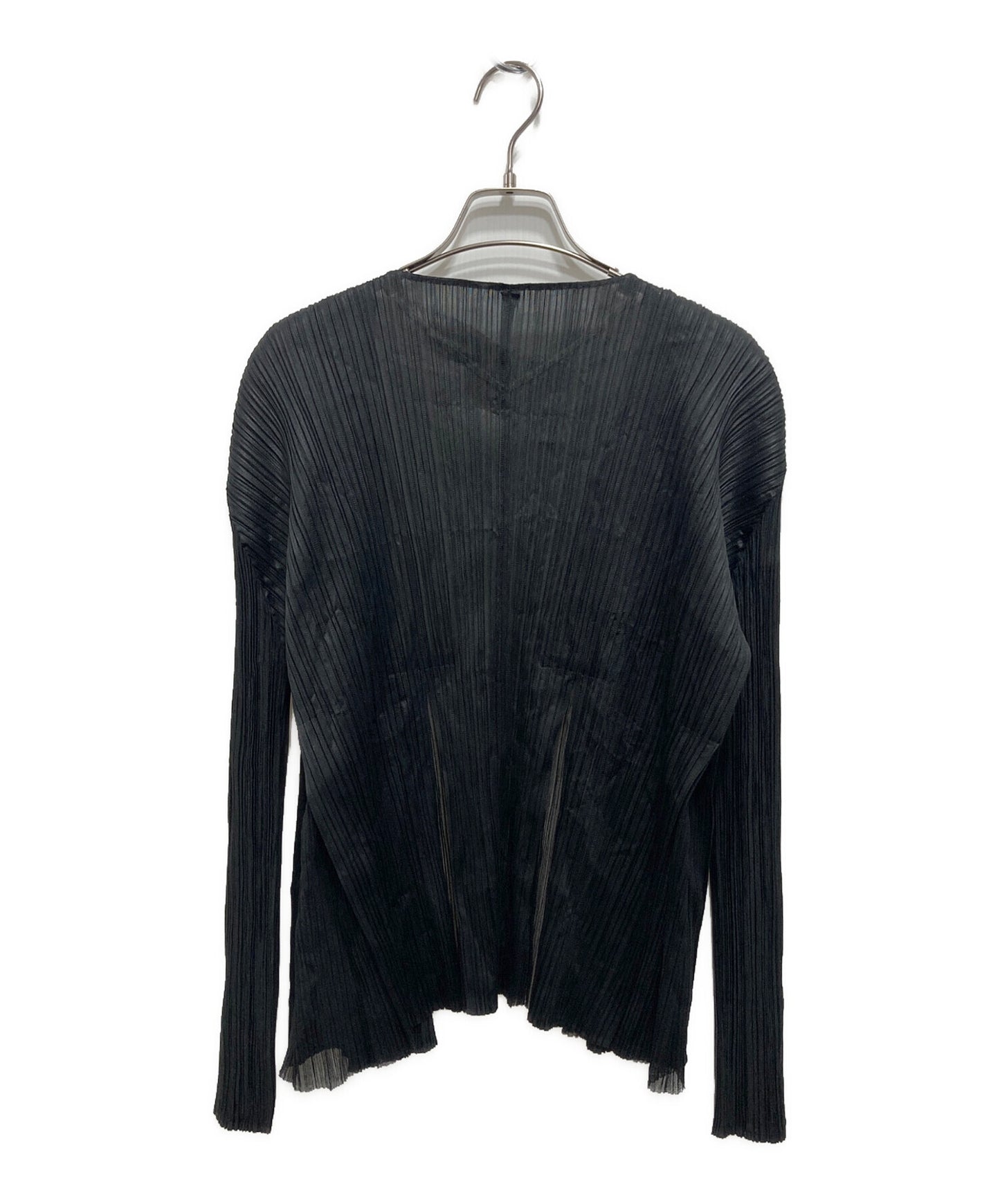 [Pre-owned] PLEATS PLEASE pleated cardigan PP53-J0533