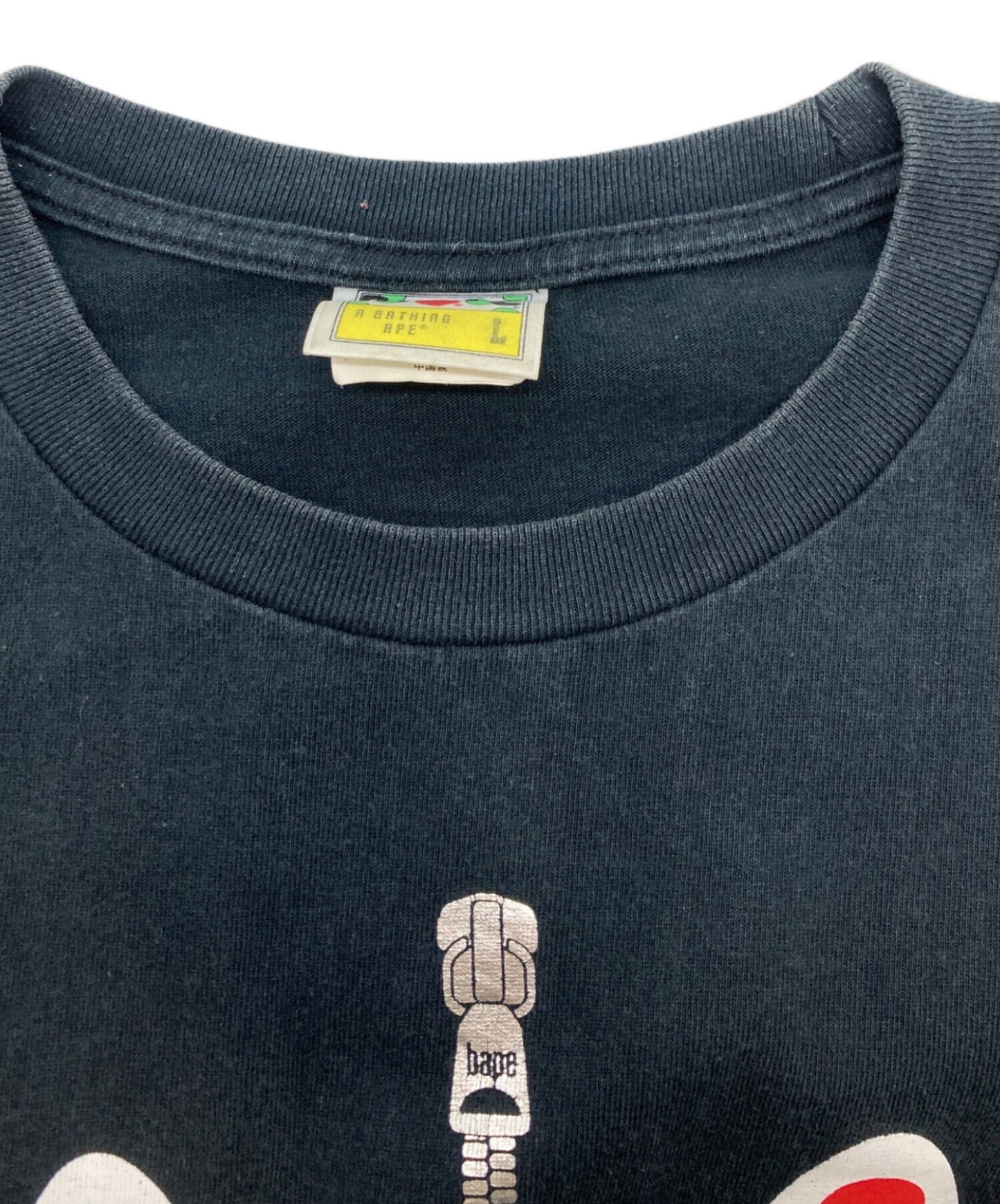 [Pre-owned] A BATHING APE Shark Print T-Shirt 001TEH801003M