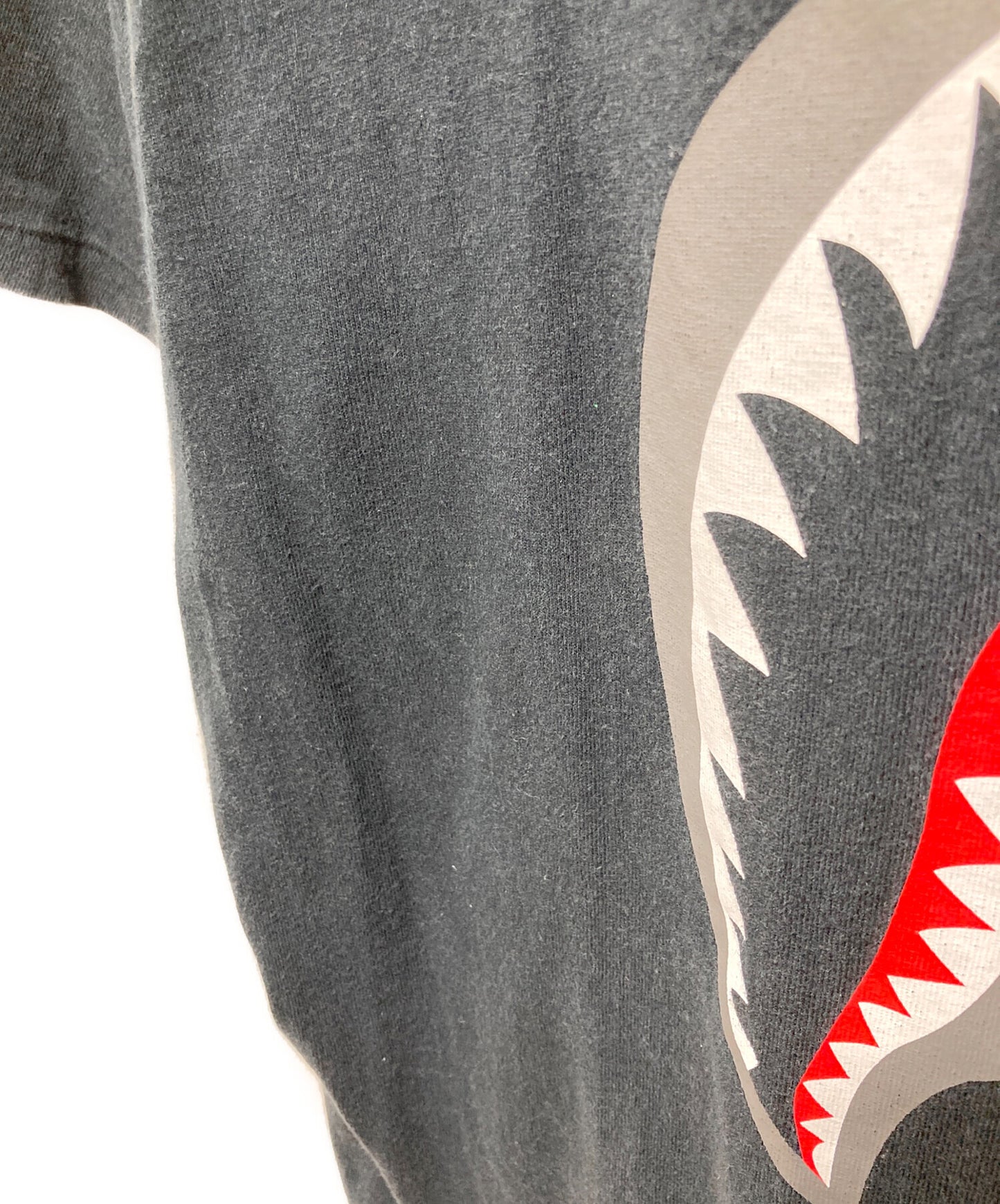 [Pre-owned] A BATHING APE Shark Print T-Shirt 001TEH801003M