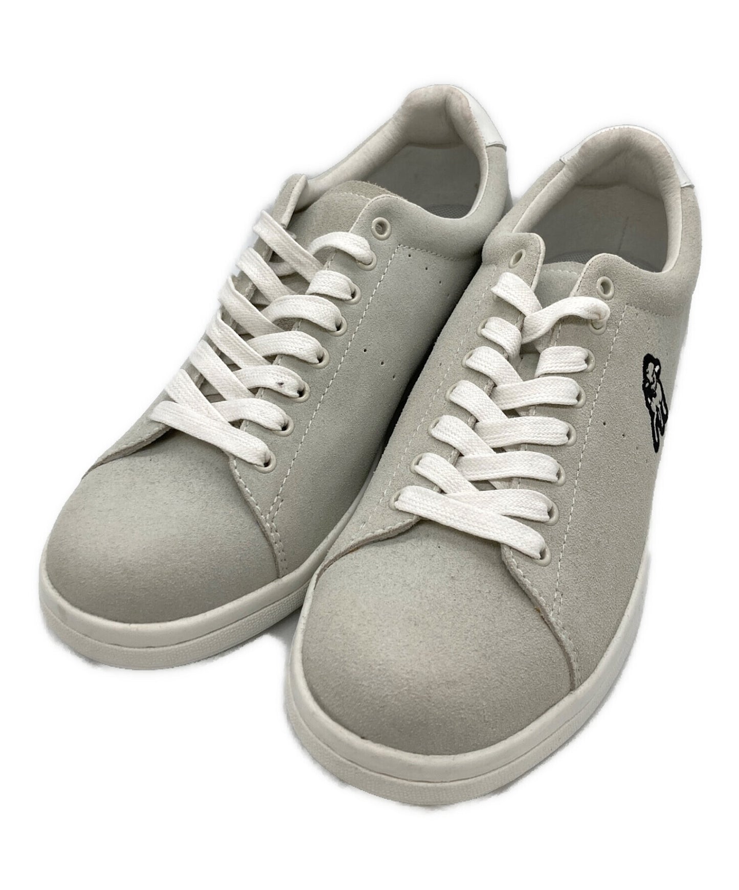 [Pre-owned] UNDERCOVER Sheep embroidered leather sneakers / the shepherd UNDERCOVER