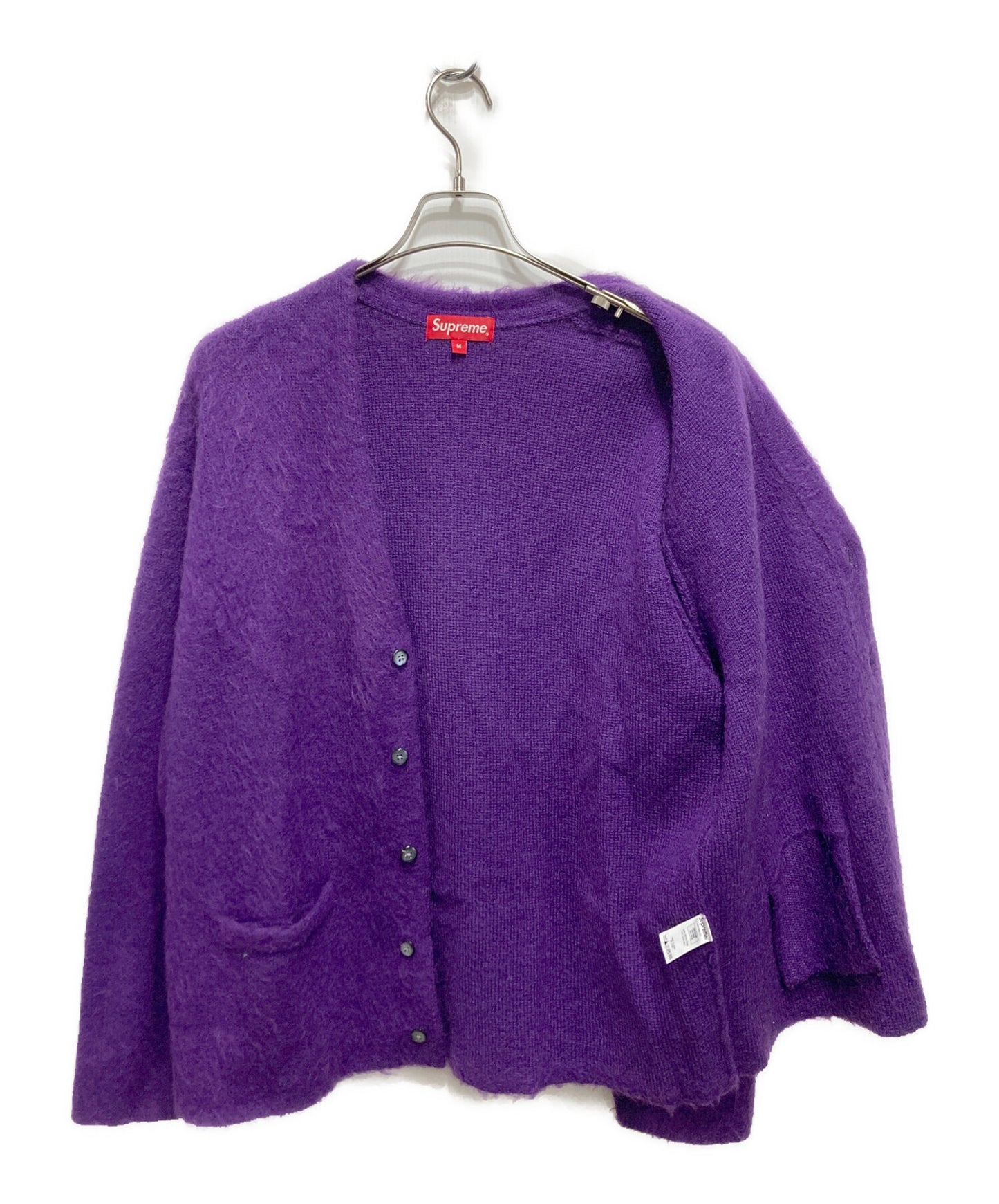 [Pre-owned] SUPREME 20FW Brushed Mohair Cardigan