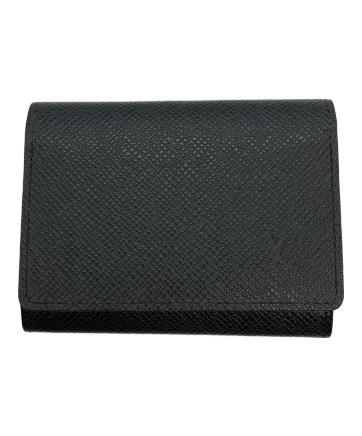 [Pre-owned] LOUIS VUITTON Card case / Anvelopp Carte de Visite Ardoise M30922
