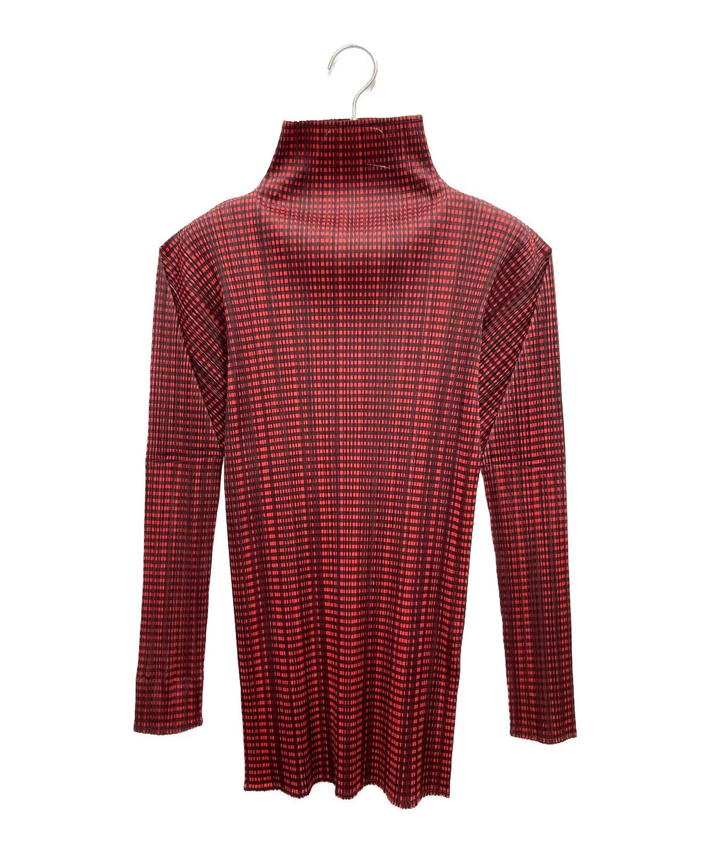 [Pre-owned] PLEATS PLEASE Check pleats cut and sewn PP64-JK904