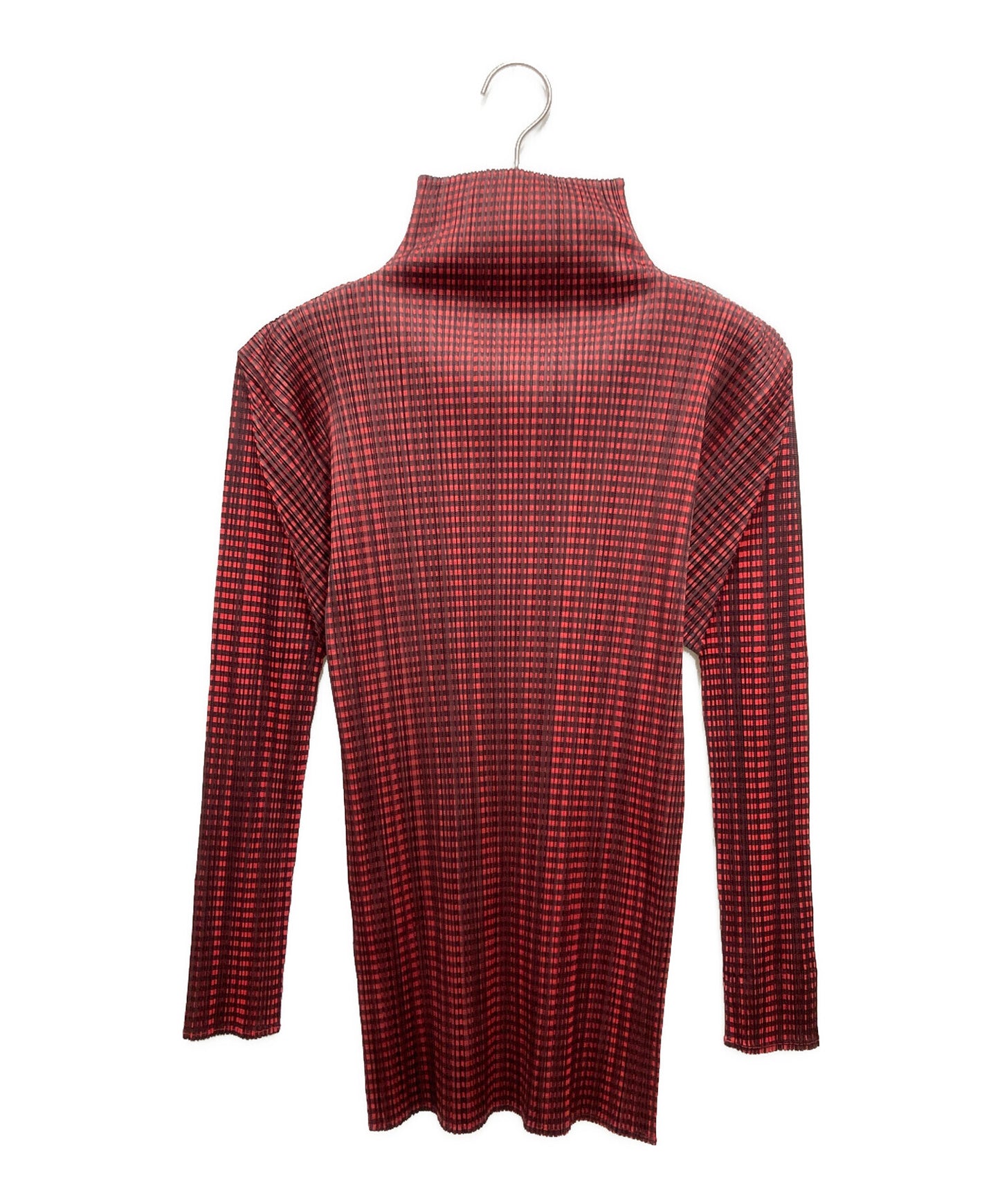 [Pre-owned] PLEATS PLEASE Check pleats cut and sewn PP64-JK904