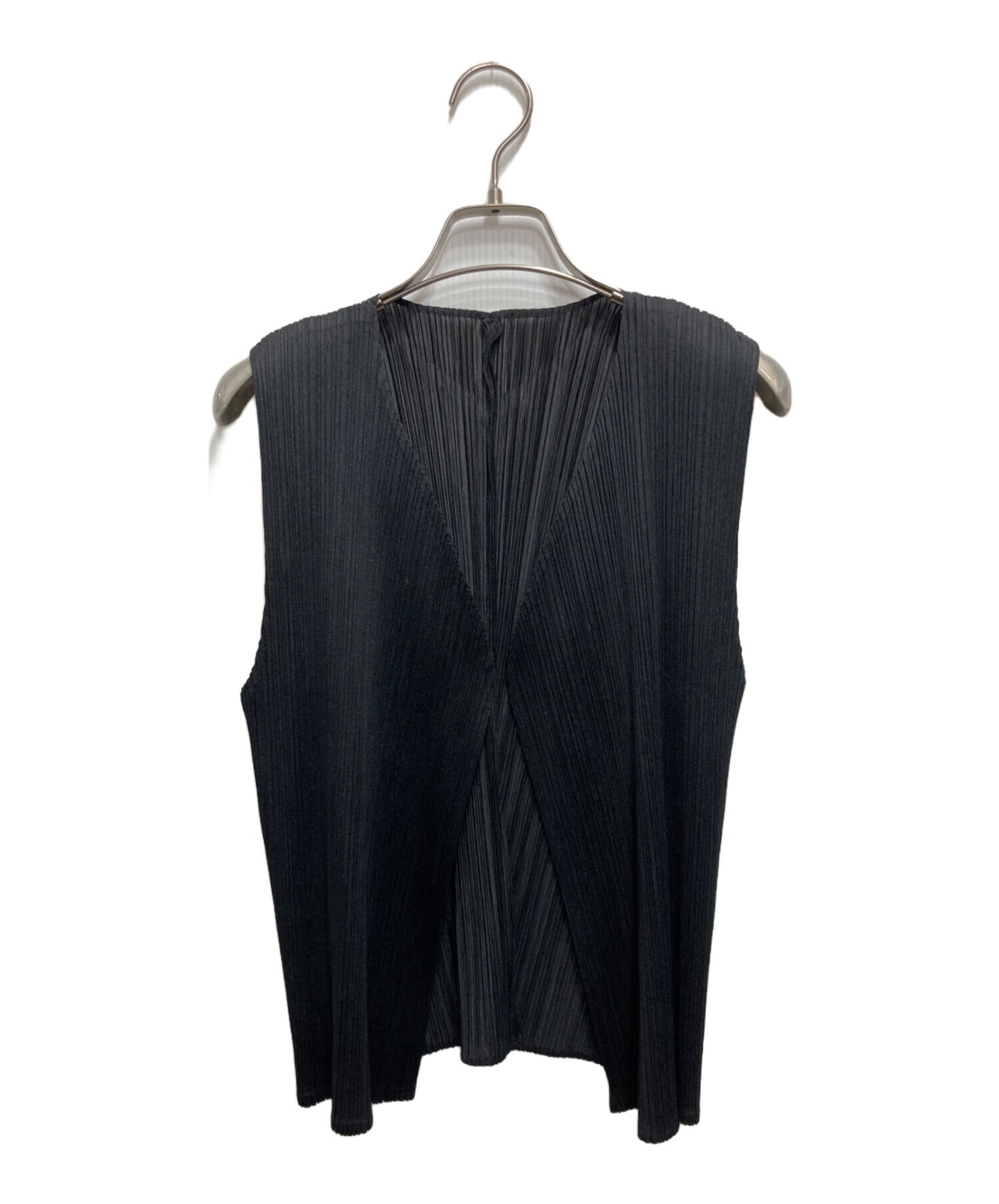 [Pre-owned] PLEATS PLEASE pleated vest PP04-JE621
