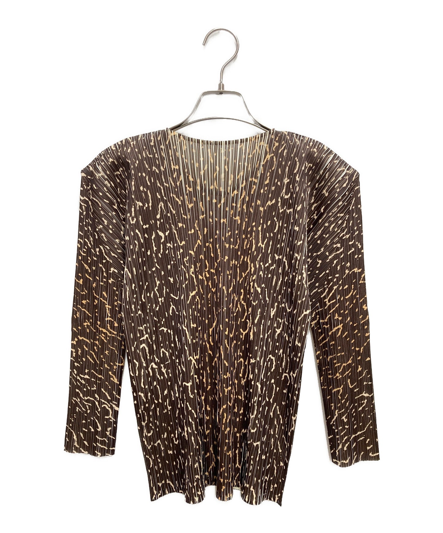 [Pre-owned] PLEATS PLEASE Patterned pleated cut and sewn PP62-JK529