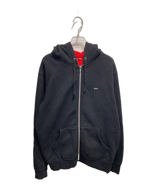 [Pre-owned] SUPREME 18SS Contrast Zip Up Hooded Sweatshirt
