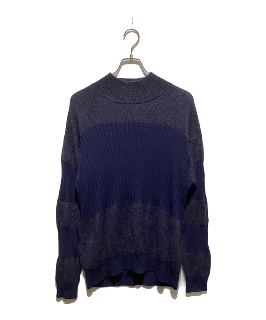 [Pre-owned] ISSEY MIYAKE MEN Mohair-blend high neck design knit ME83KN136