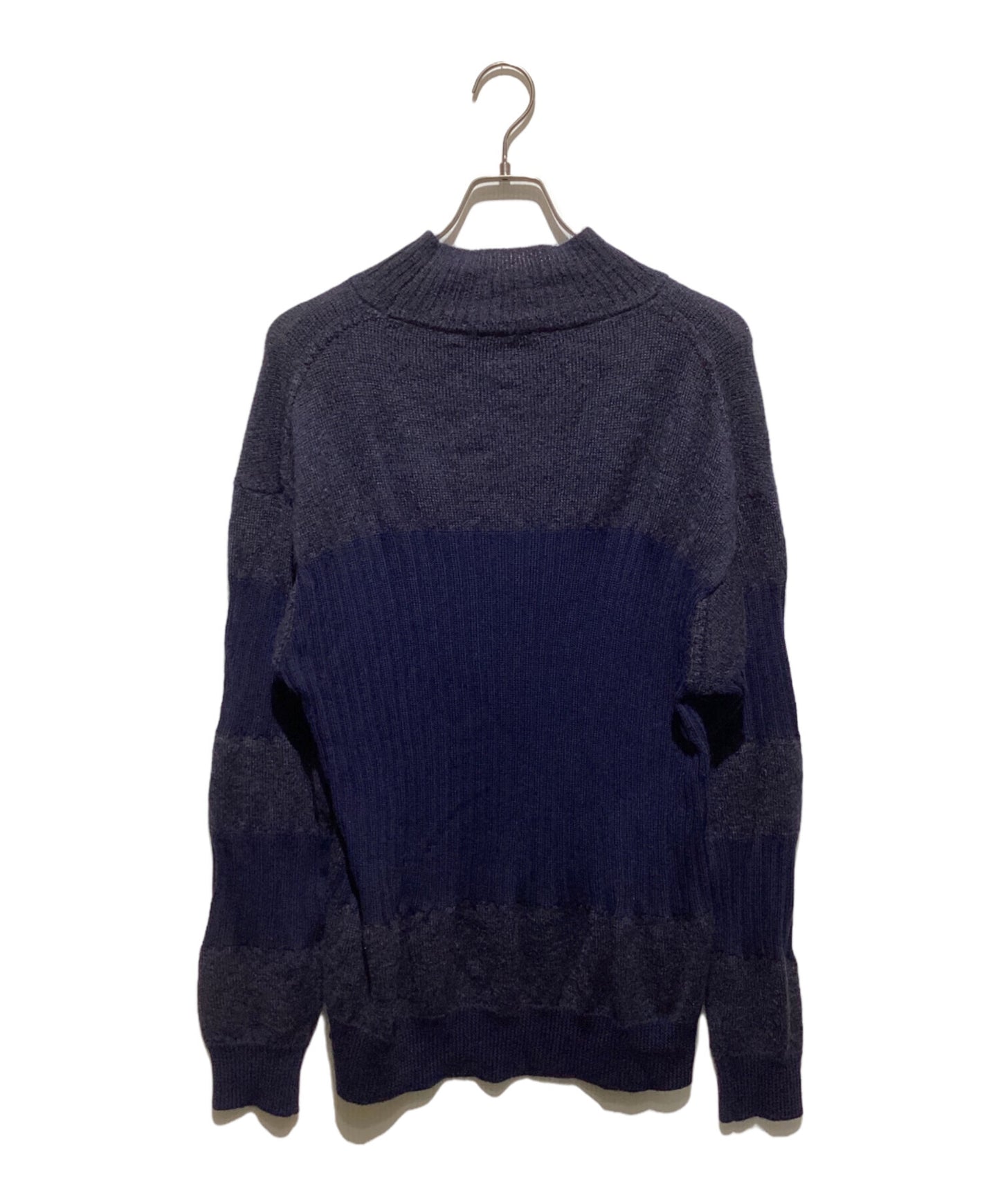[Pre-owned] ISSEY MIYAKE MEN Mohair-blend high neck design knit ME83KN136