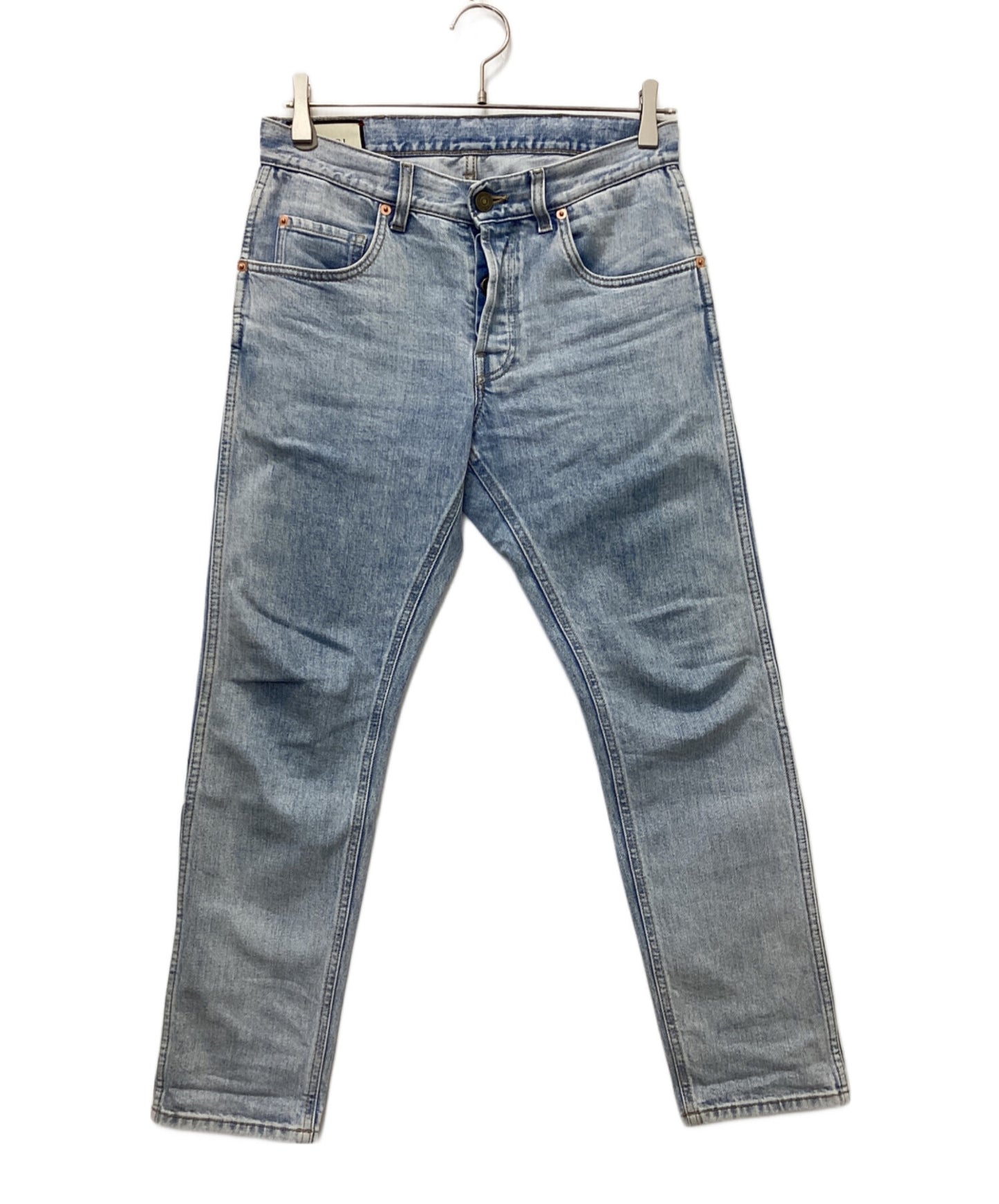 [Pre-owned] GUCCI Washed 5P Denim Pants 408637 XDBCD