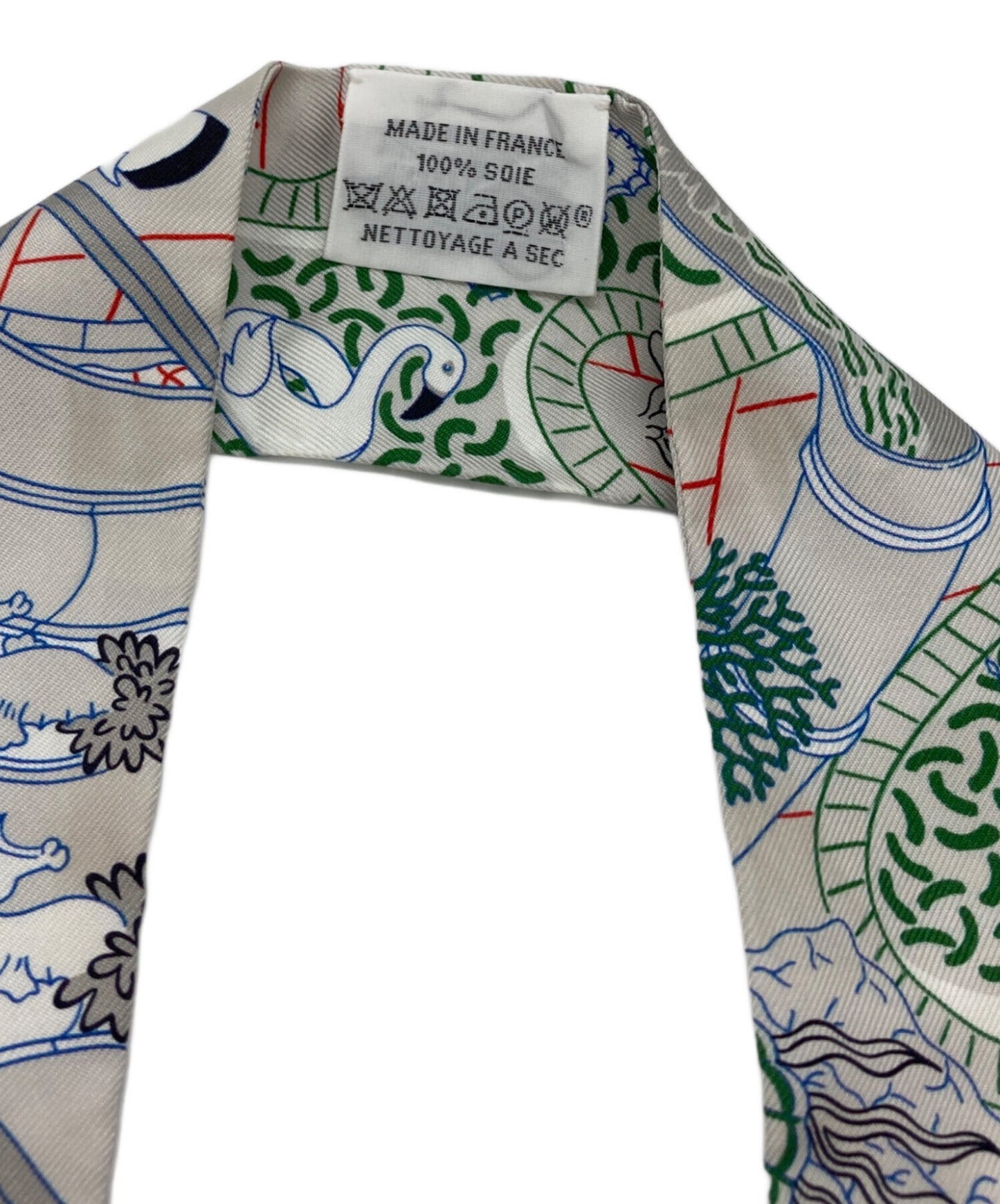 [Pre-owned] HERMES TWILLY splash park in/gris perle