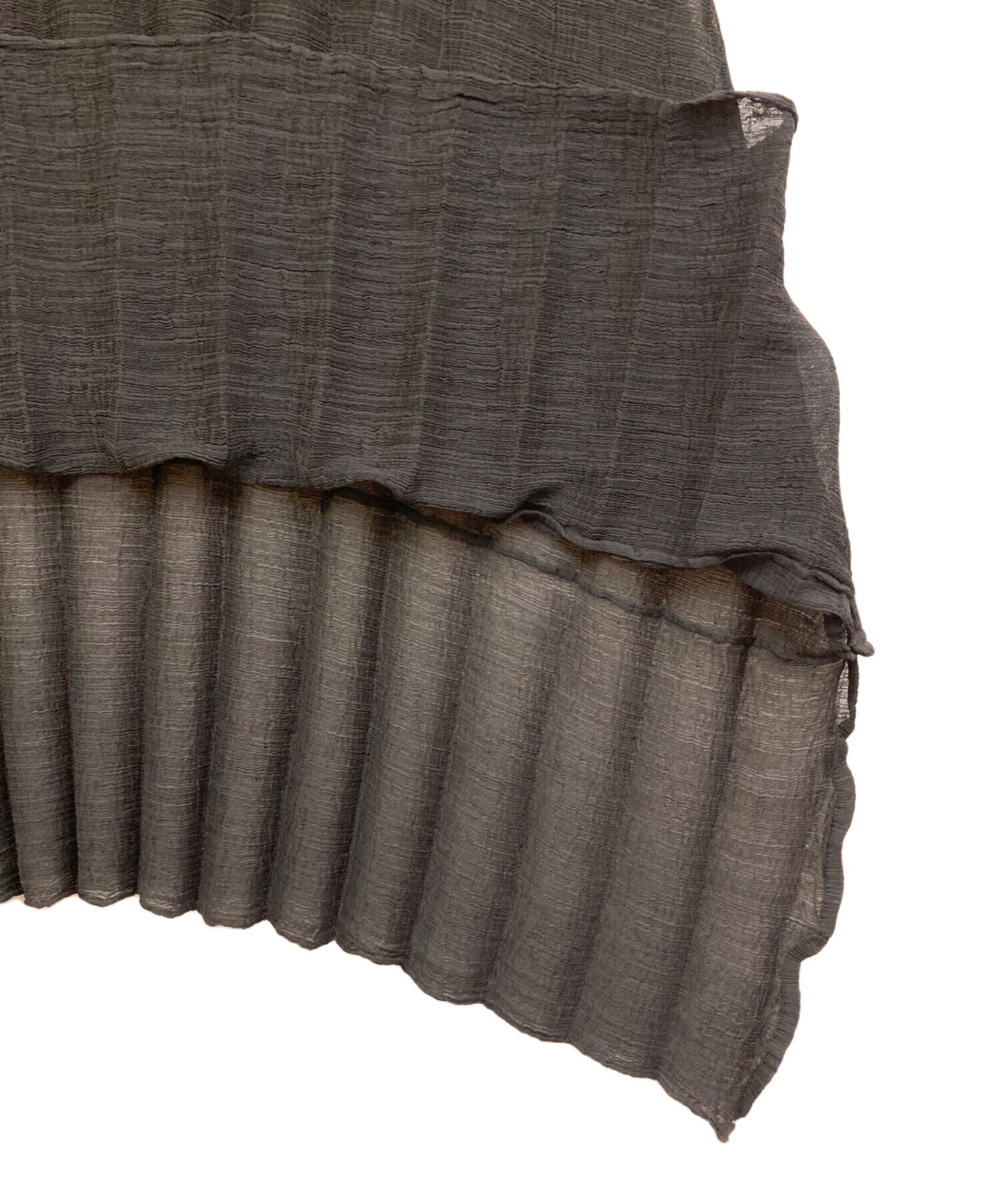 [Pre-owned] me ISSEY MIYAKE Asymmetrical Long Dress MI81FH233