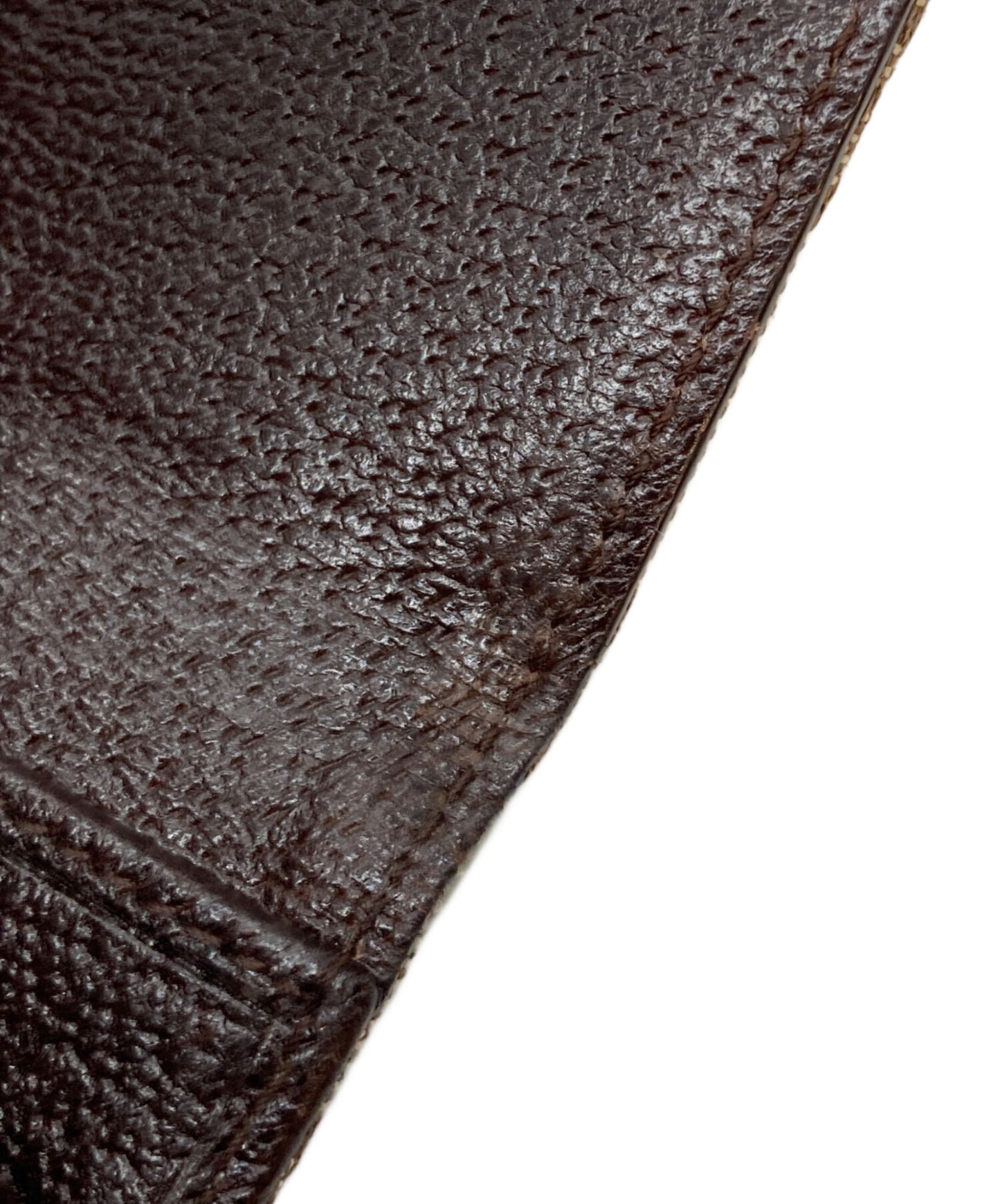 [Pre-owned] GUCCI GG canvas trifold wallet 120933