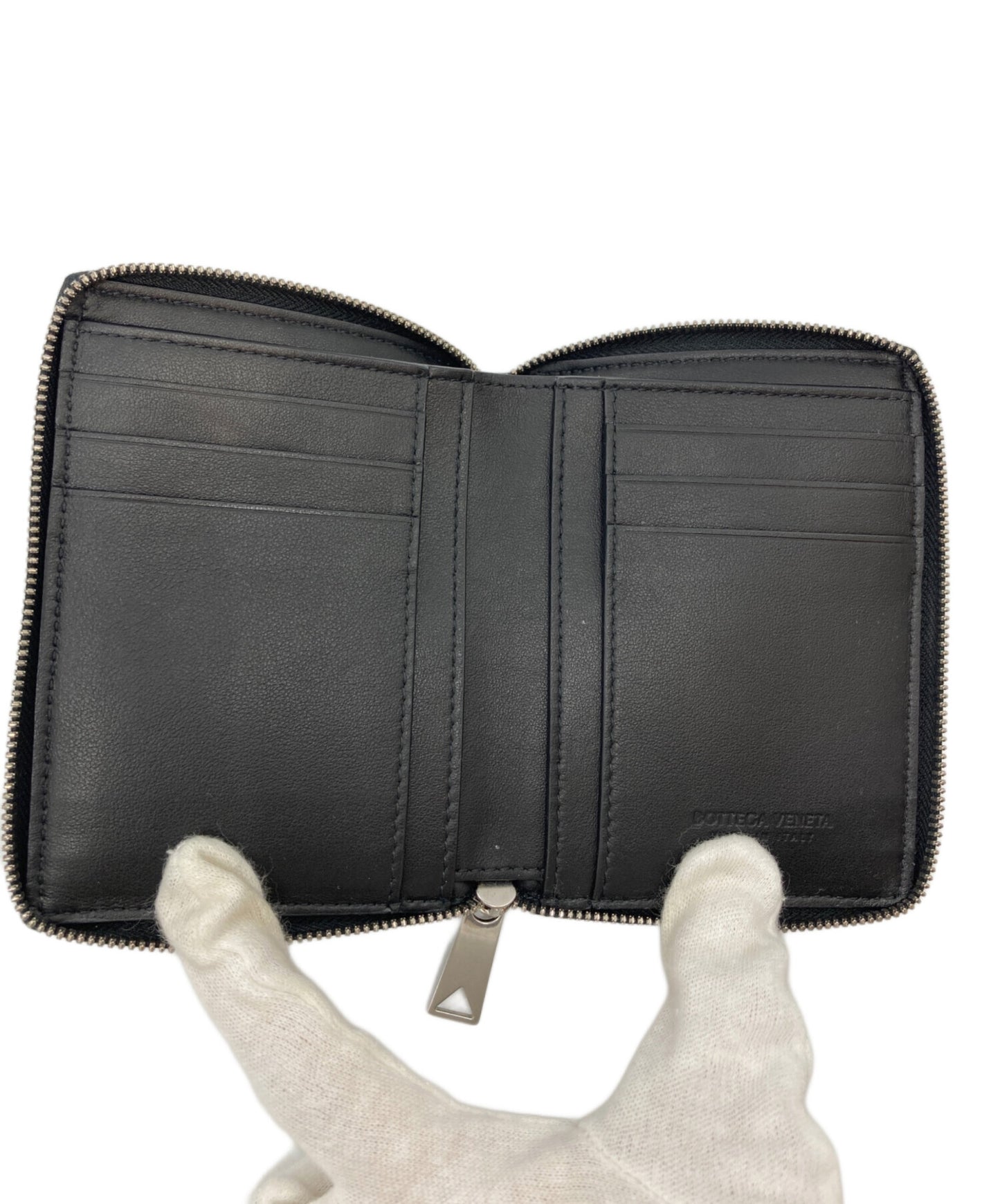 [Pre-owned] BOTTEGA VENETA BOTTEGA VENETA Compact zip-around wallet