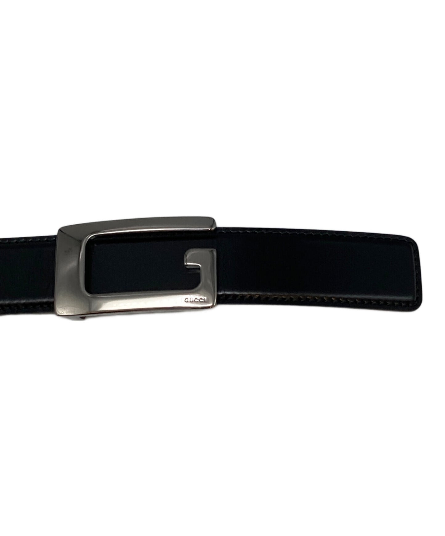 [Pre-owned] GUCCI G buckle belt