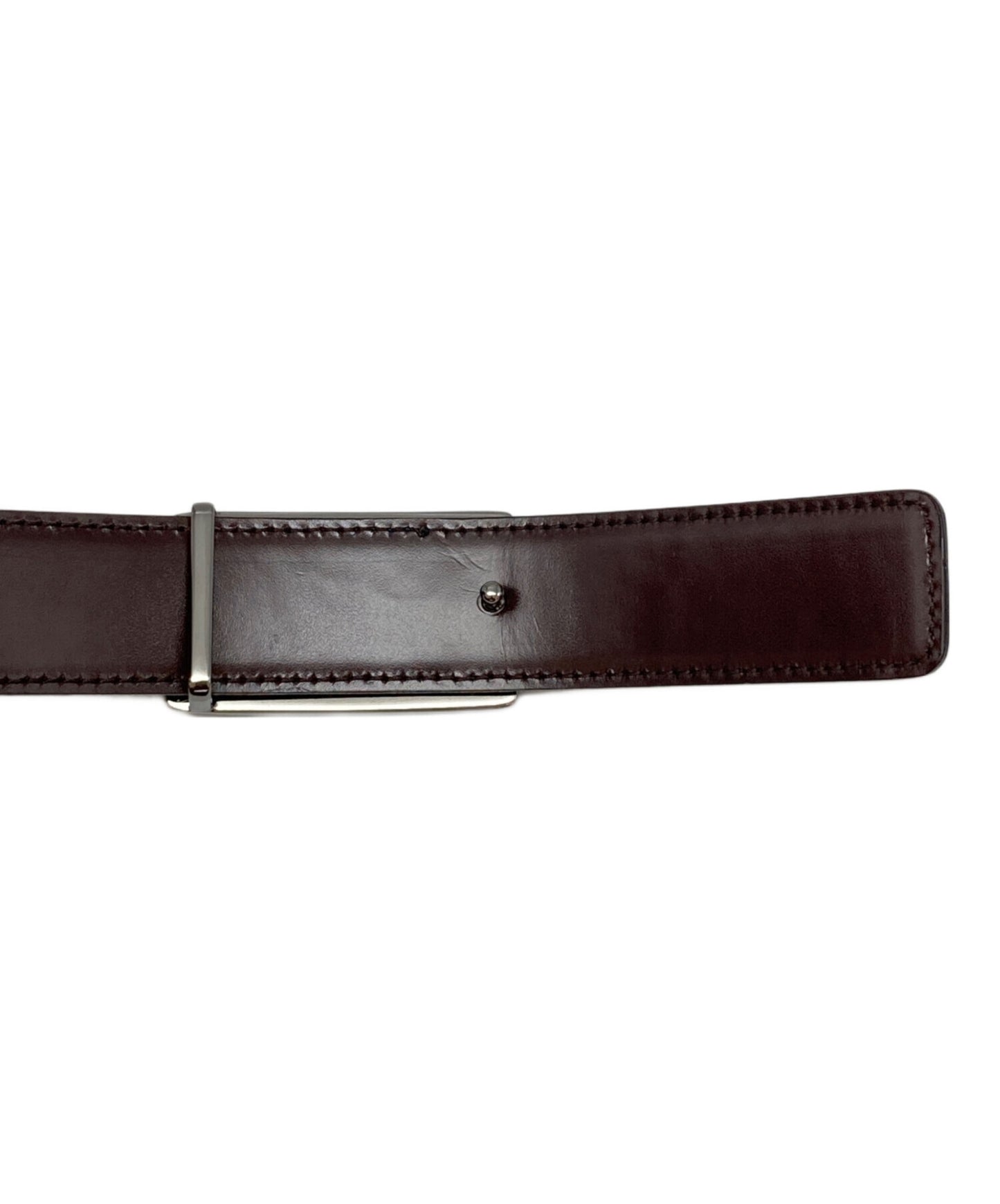 [Pre-owned] GUCCI G buckle belt