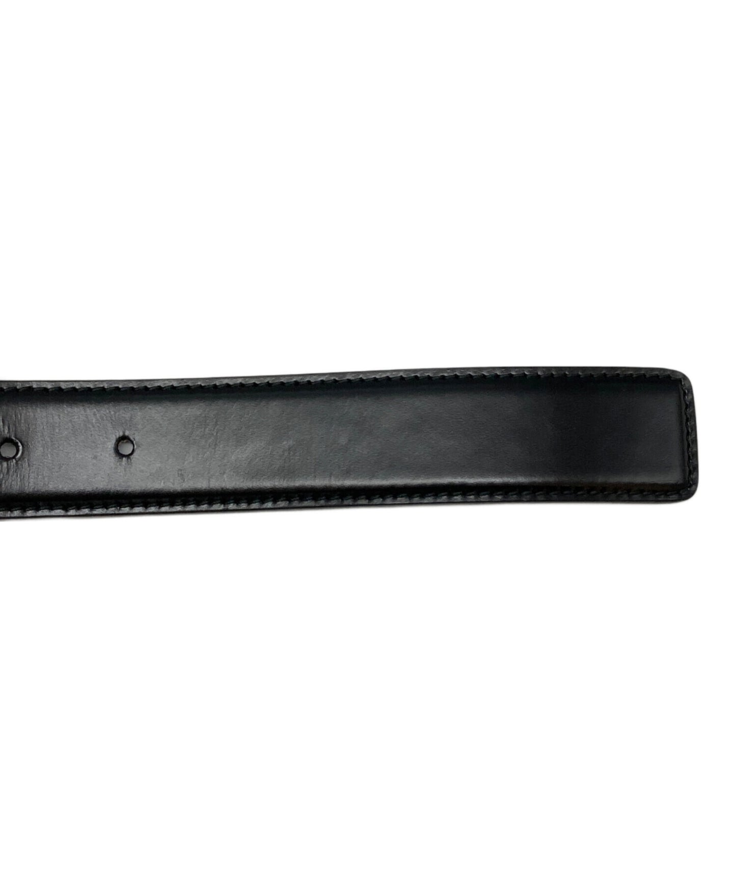 [Pre-owned] GUCCI G buckle belt