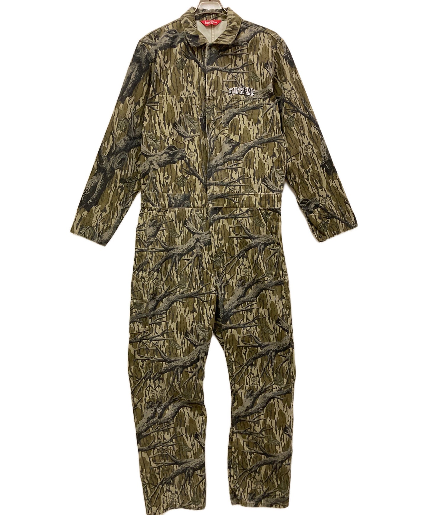 [Pre-owned] SUPREME 18AW Mossy Oak Collaboration Coveralls Camo
