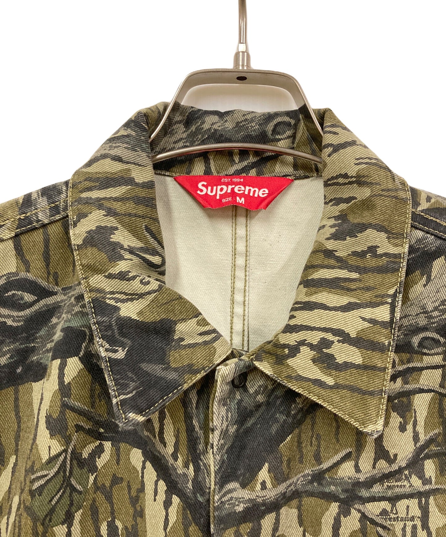 [Pre-owned] SUPREME 18AW Mossy Oak Collaboration Coveralls Camo