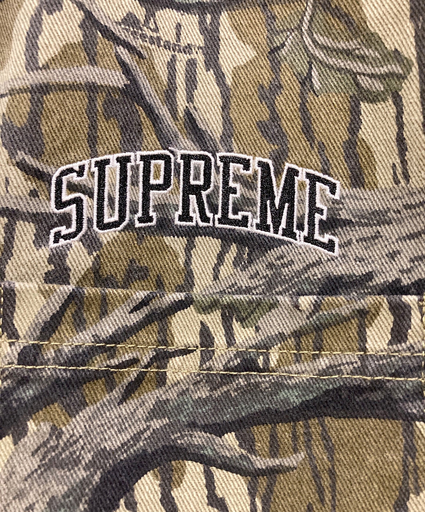 [Pre-owned] SUPREME 18AW Mossy Oak Collaboration Coveralls Camo