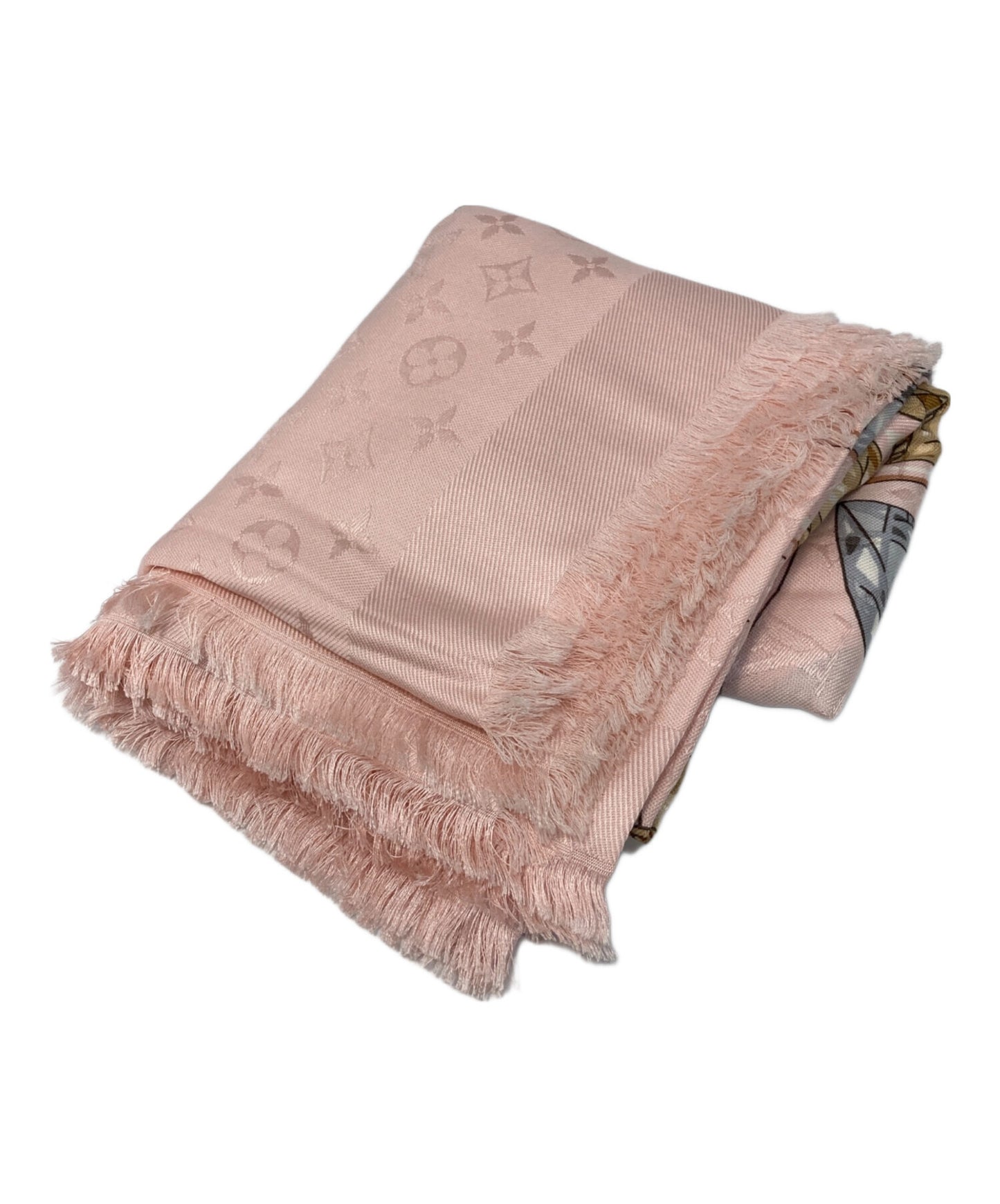 [Pre-owned] LOUIS VUITTON Monogram Flower Precious Dragon Stole M79509