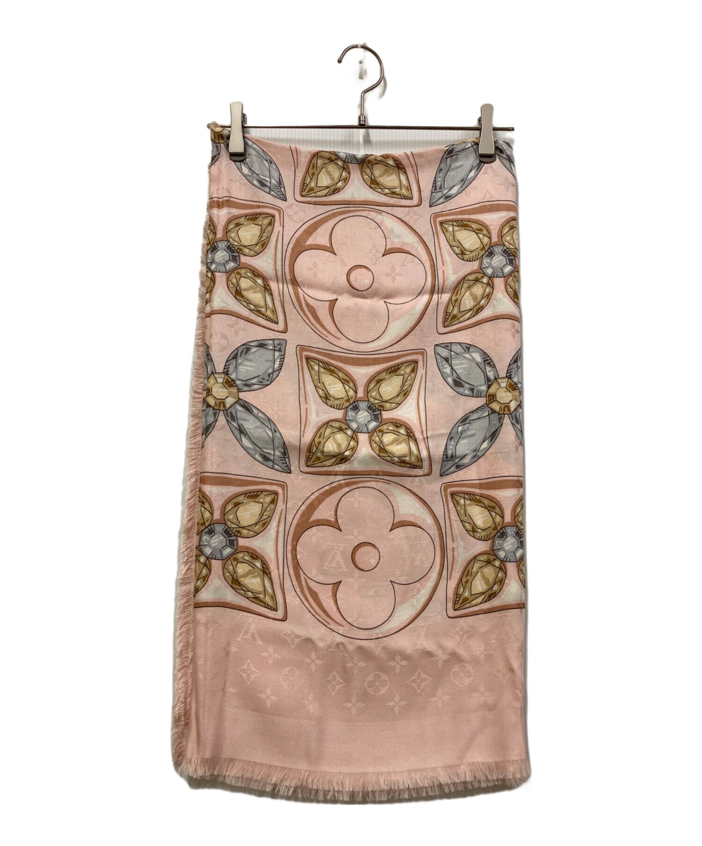 [Pre-owned] LOUIS VUITTON Monogram Flower Precious Dragon Stole M79509